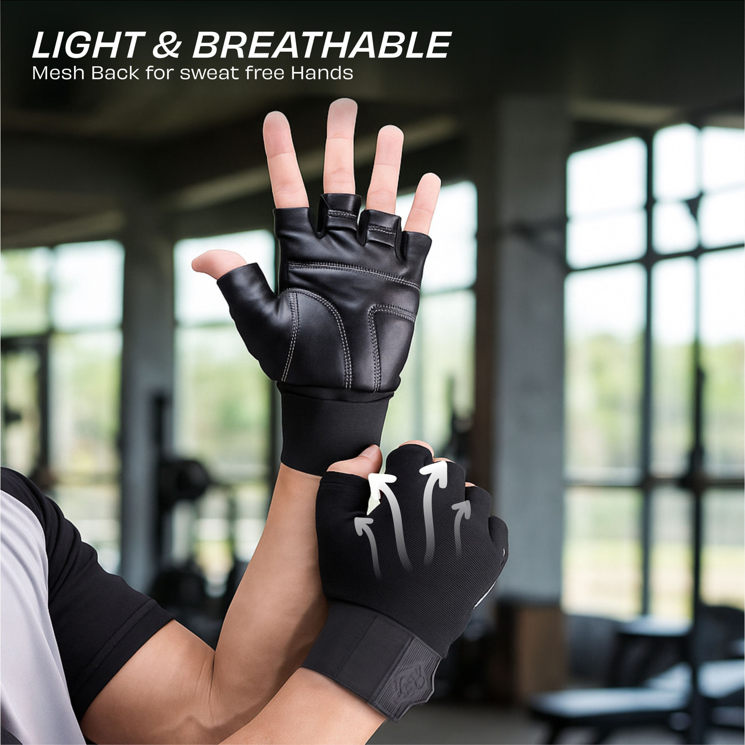 Image of NIVIA Spider , Padded Palm, Ideal for Gym Weightlifting Gym & Fitness Gloves