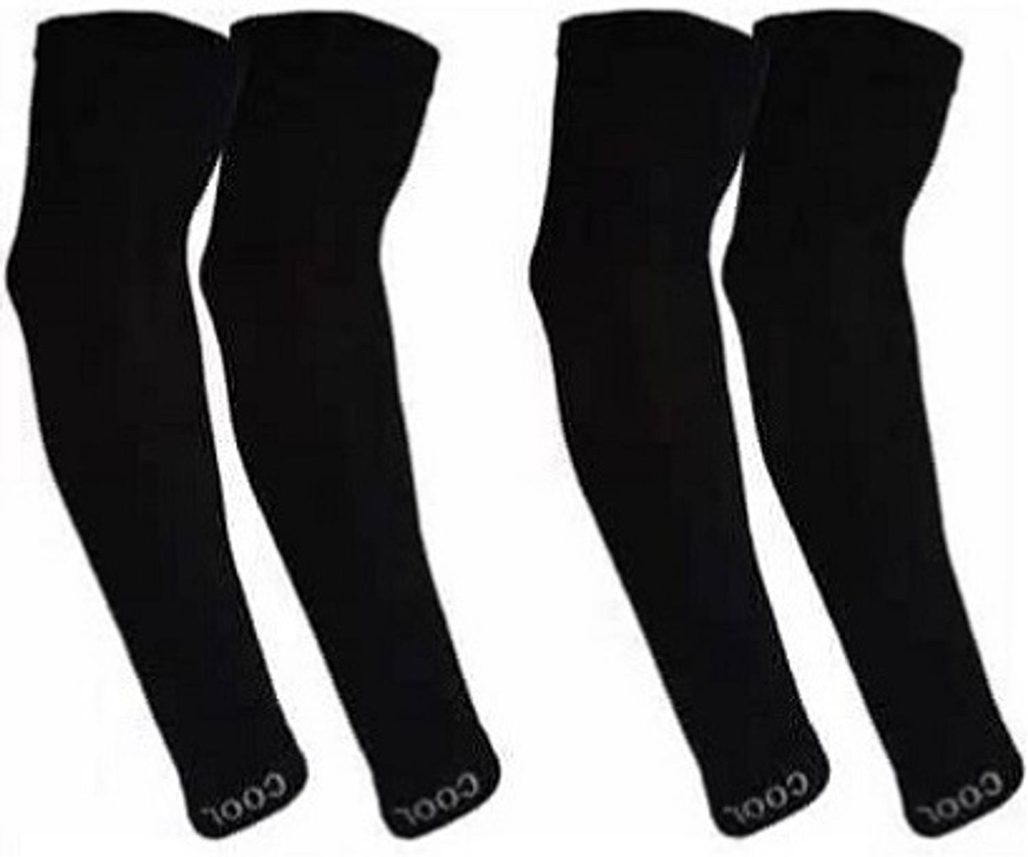 ADONYX Men and Women Sports Arm Sleeves Cycling Gloves (Black)
