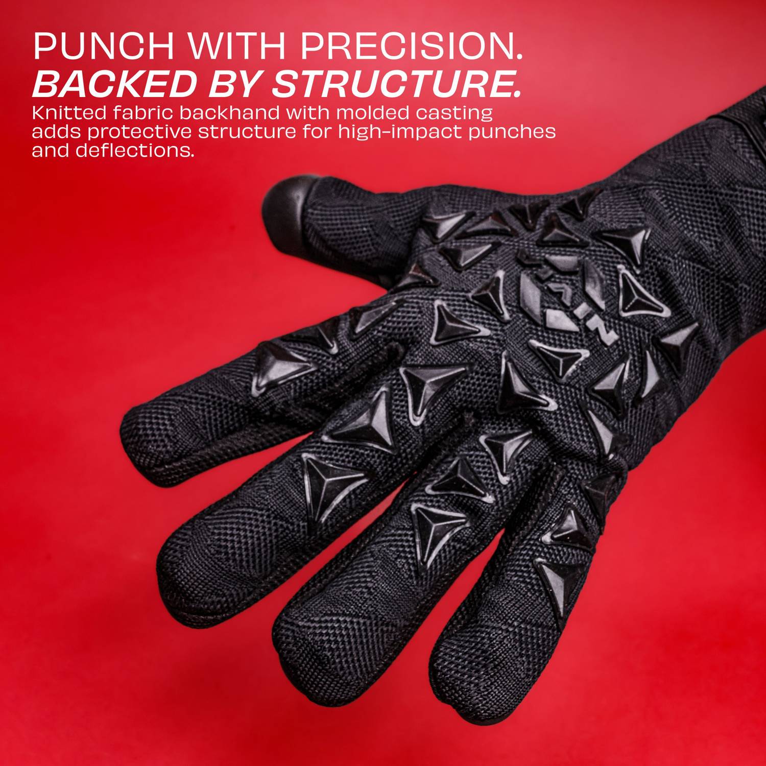 NIVIA ASHTANG Goalkeeping Gloves Black - Image 4