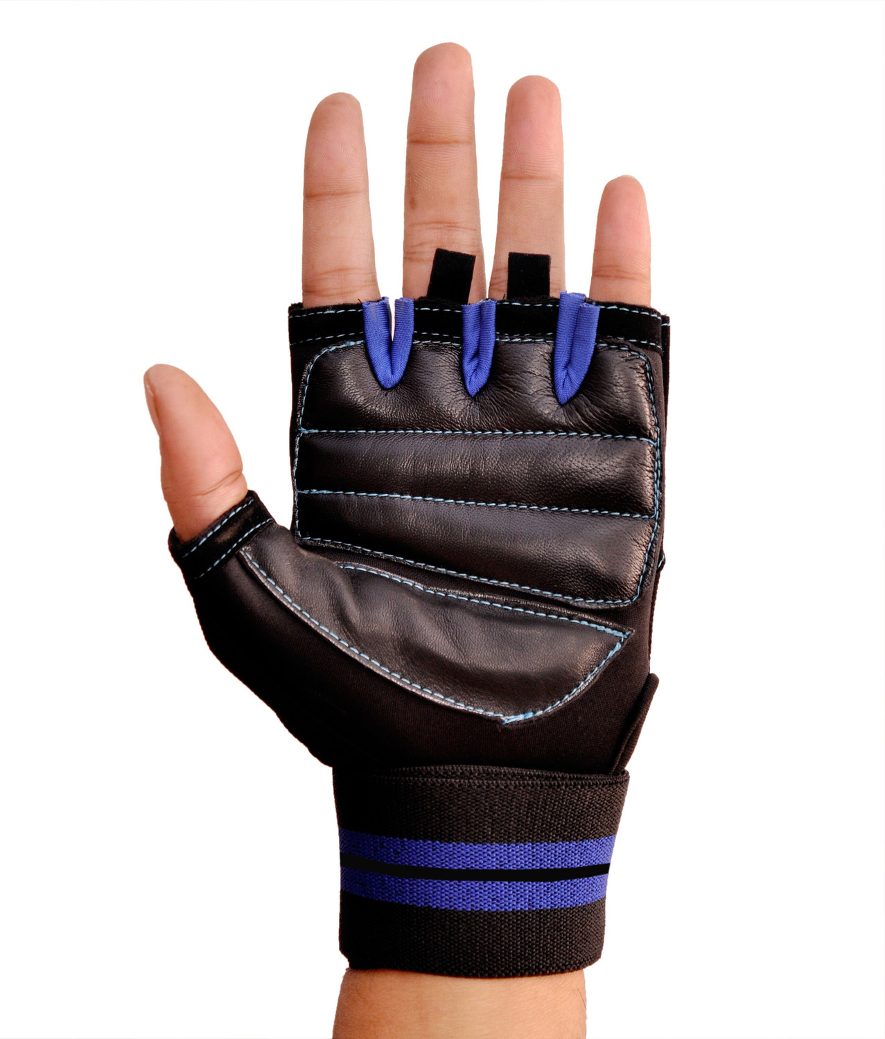 Image of VELLY FIVE Blue Sport Gloves For Men & Women(G-V-81 ) Riding Gloves