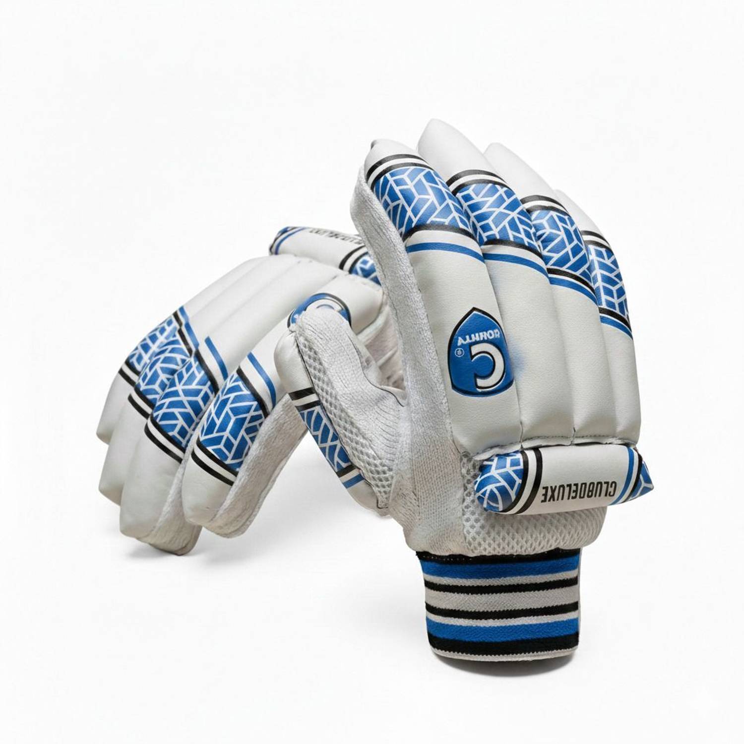County CRICKET BATTING GLOVES (CLUBDELUXE) Batting Gloves (Blue)