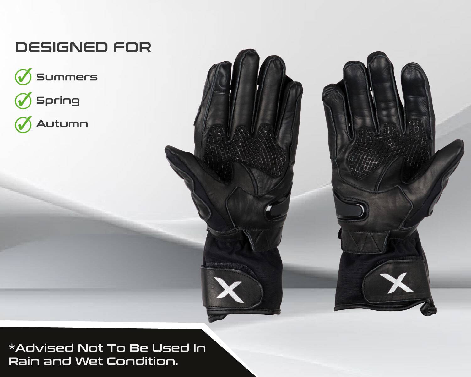 Axor Czar Riding Gloves Black - Image 5