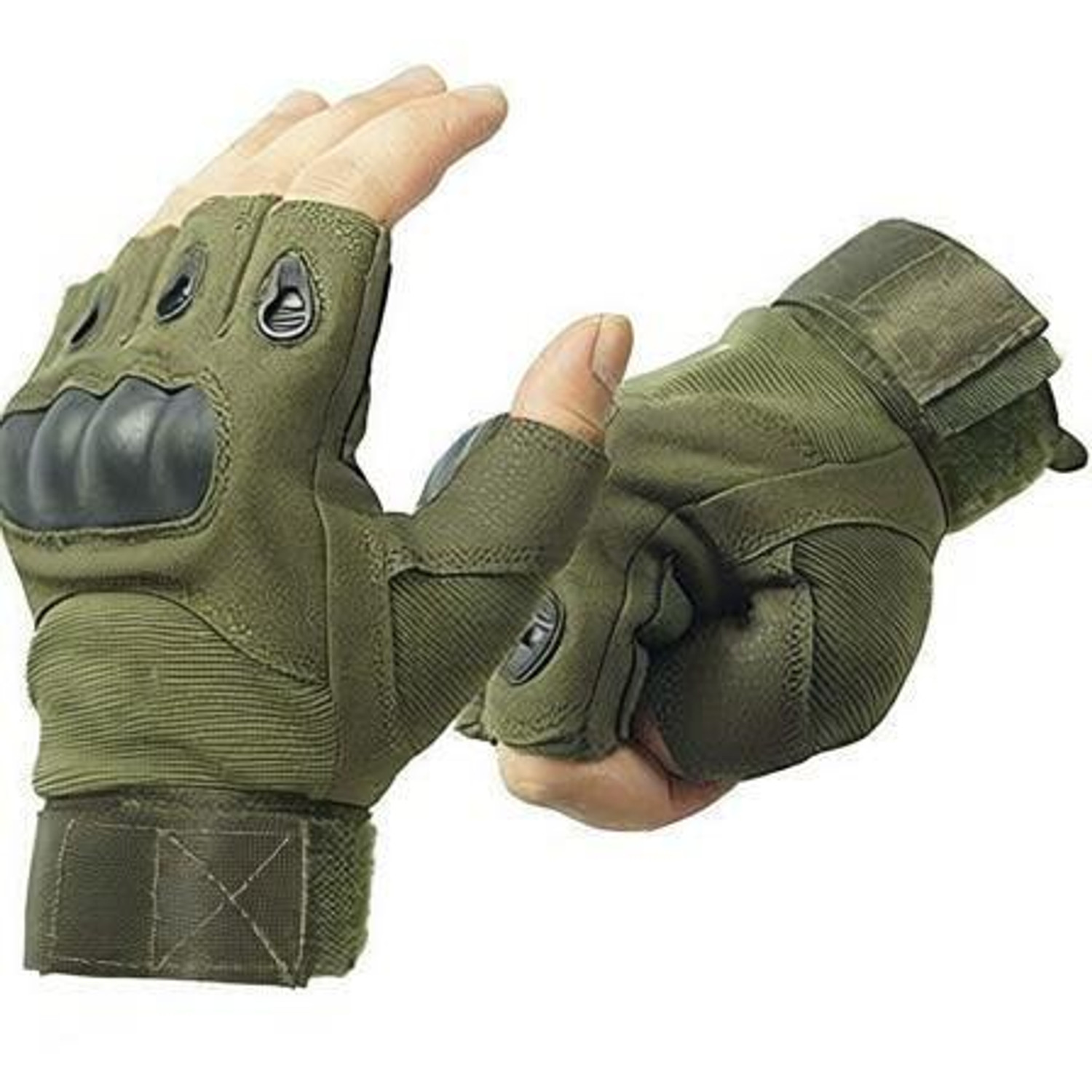 Image of Mikki Tikki Half Finger Anti-Slip Gloves for Men & Women Riding Gloves Riding Gloves