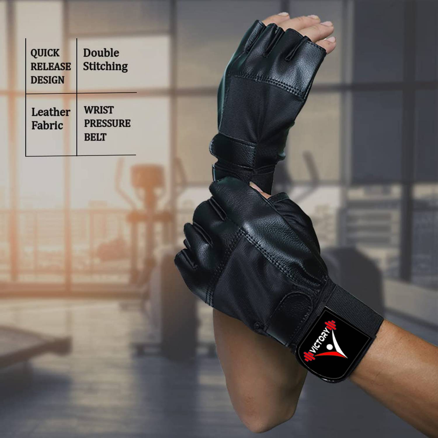 Victory Premium Weight Lifting Gloves - Image 2
