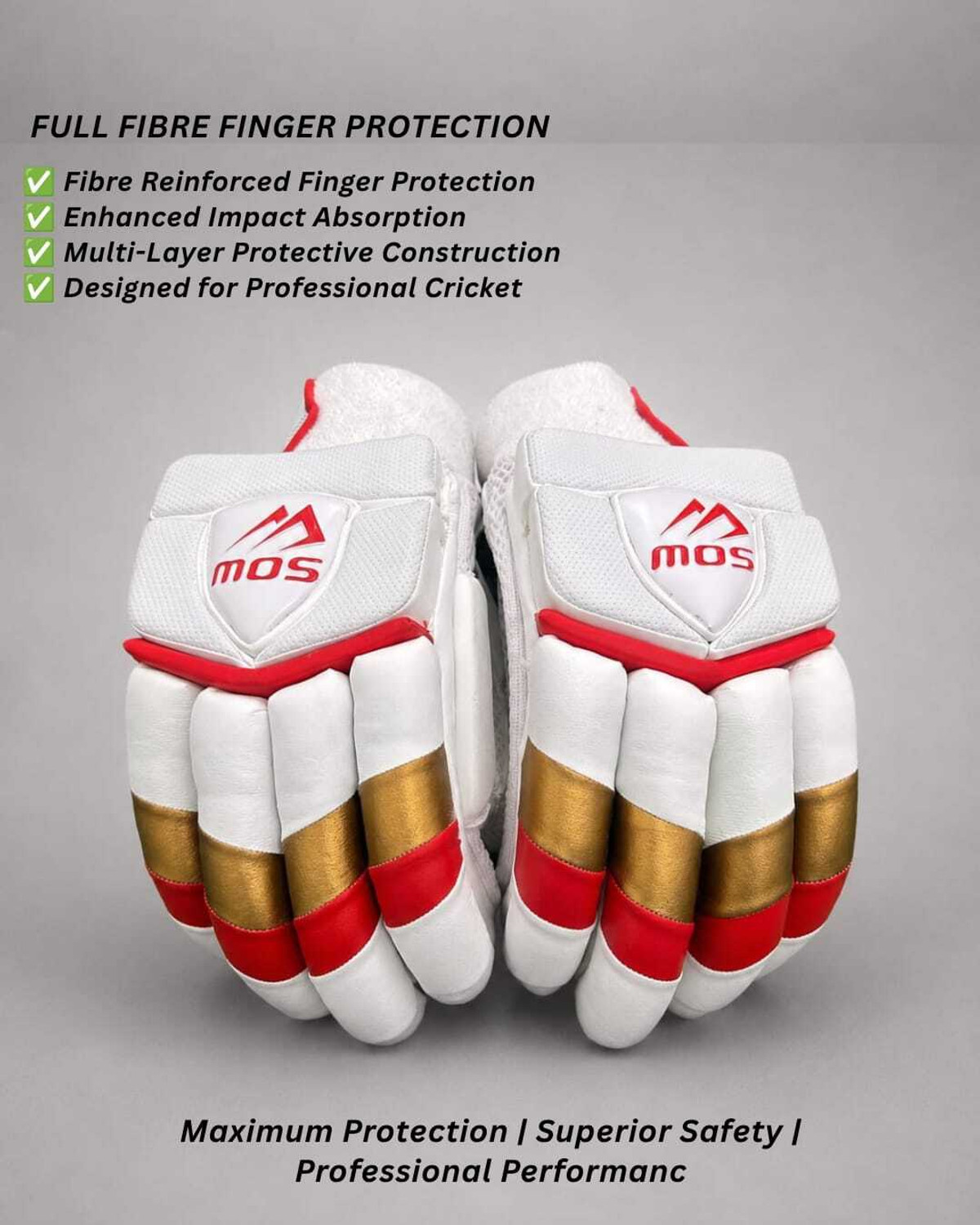 Image of mos Super Soft Test Batting Gloves