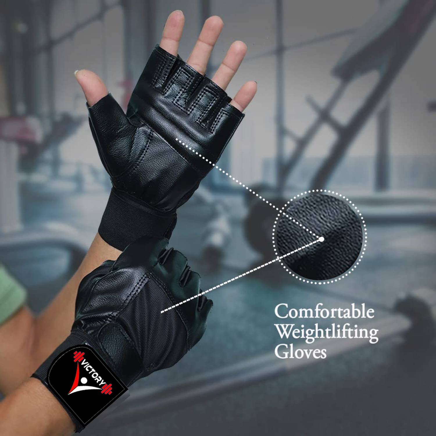 Victory Premium Weight Lifting Gloves - Image 4