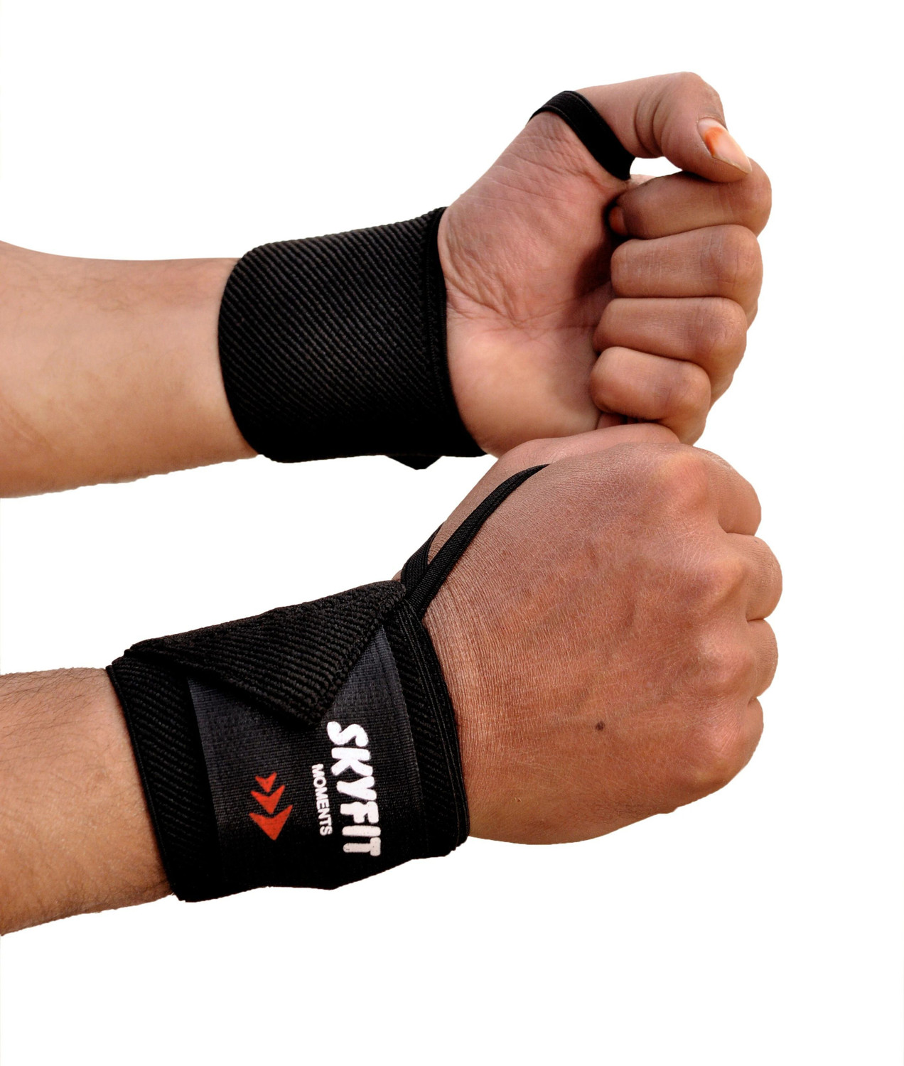 Image of SKYFIT WRIST SUPPORT BAND FOR GYM WORKOUT GLOVES Gym & Fitness Gloves