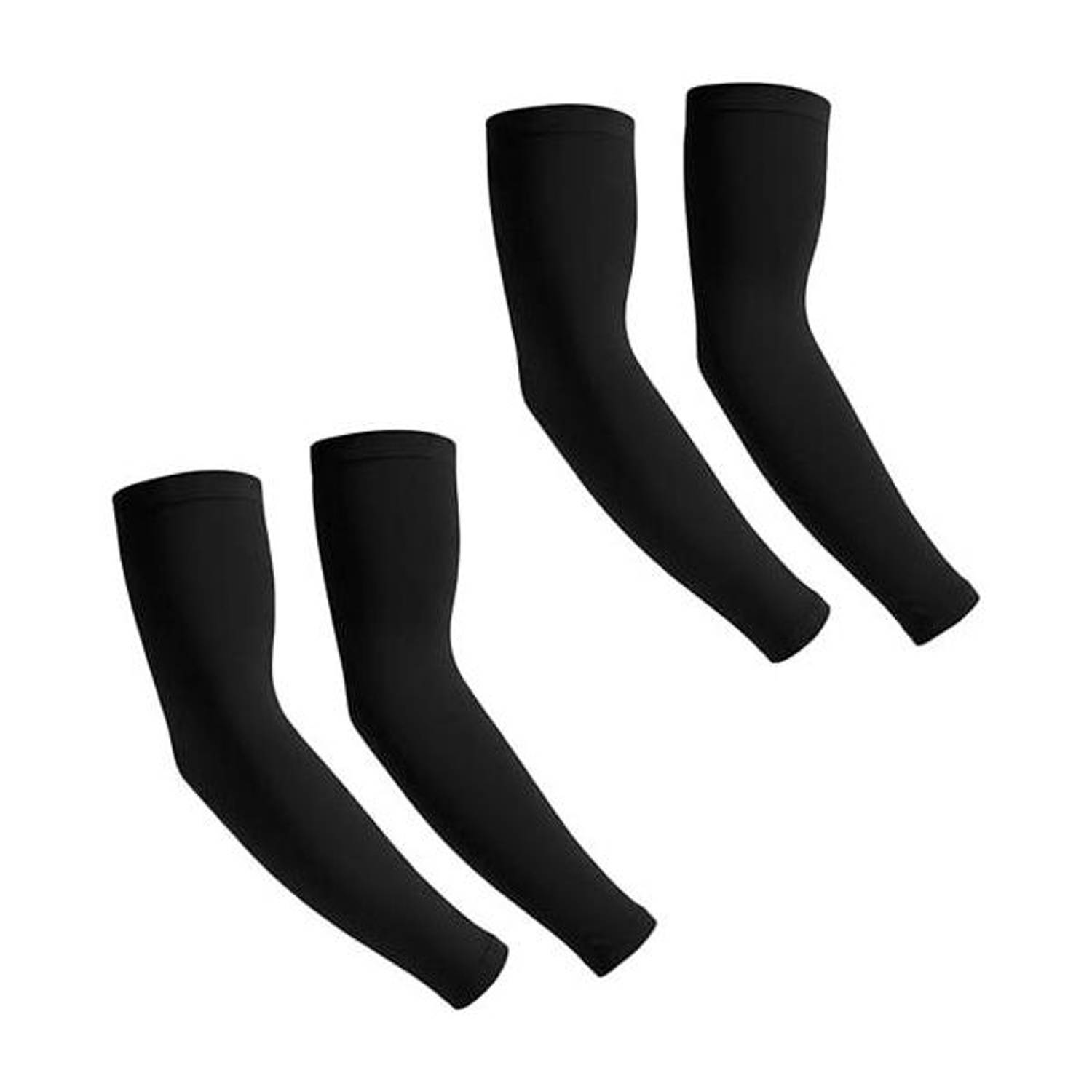 BEAR & BEYOND Unisex UV Protection Arm Sleeves Pack of 2 Stretchable Cooling Sports Cover Wear Cycling Gloves