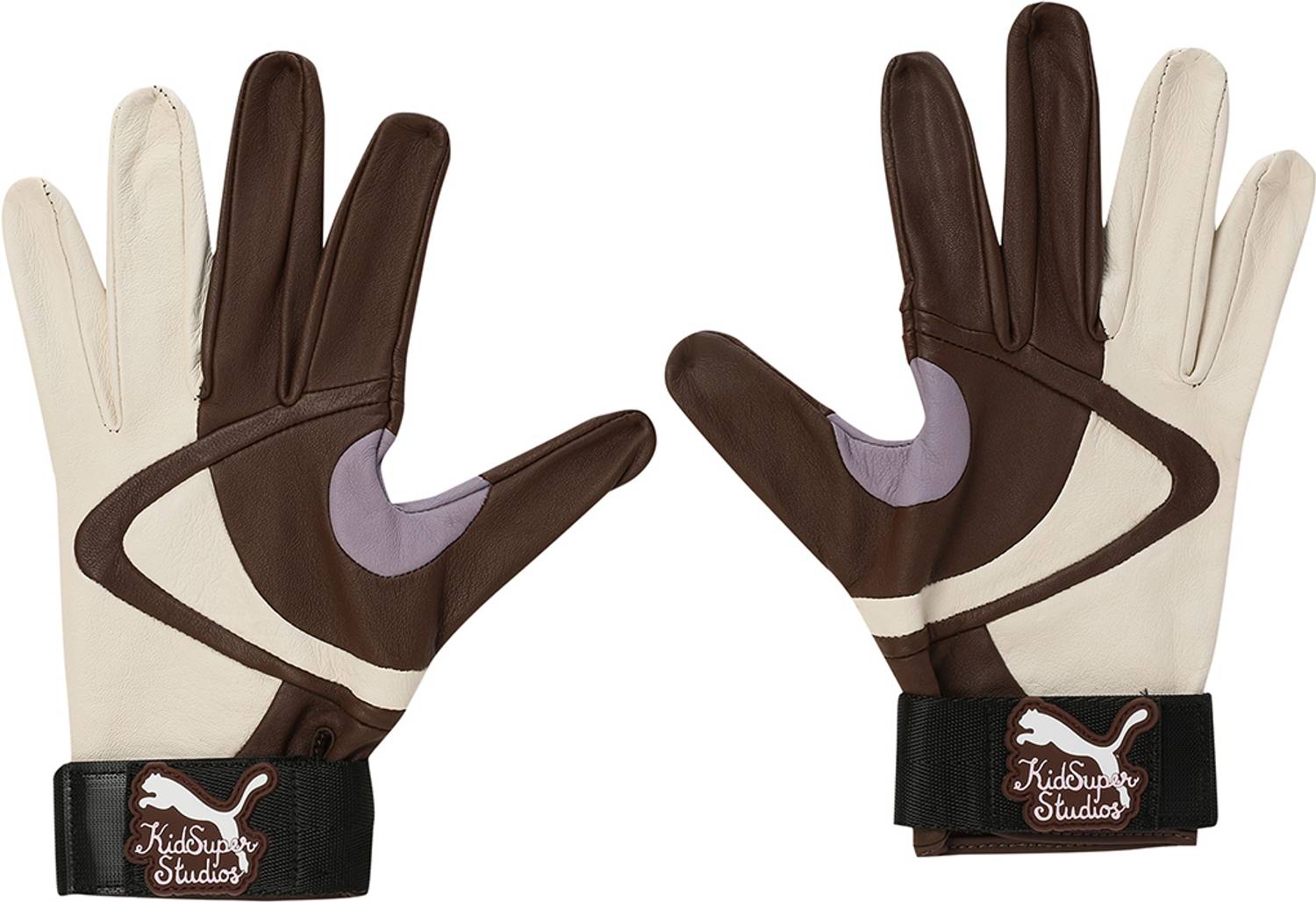 PUMA x KIDSUPER Inner Gloves Brown - Image 2