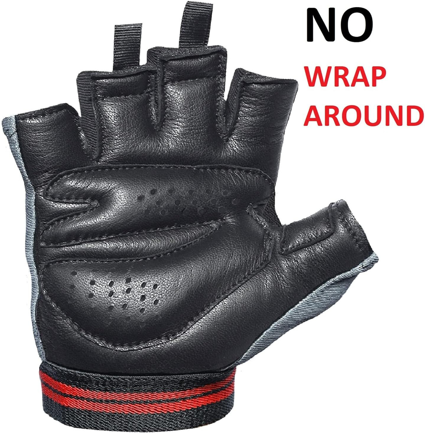 Image of 19.ten Gloves For Men & Women Palm Protection Washable Leather Workout Gloves Gym & Fitness Gloves