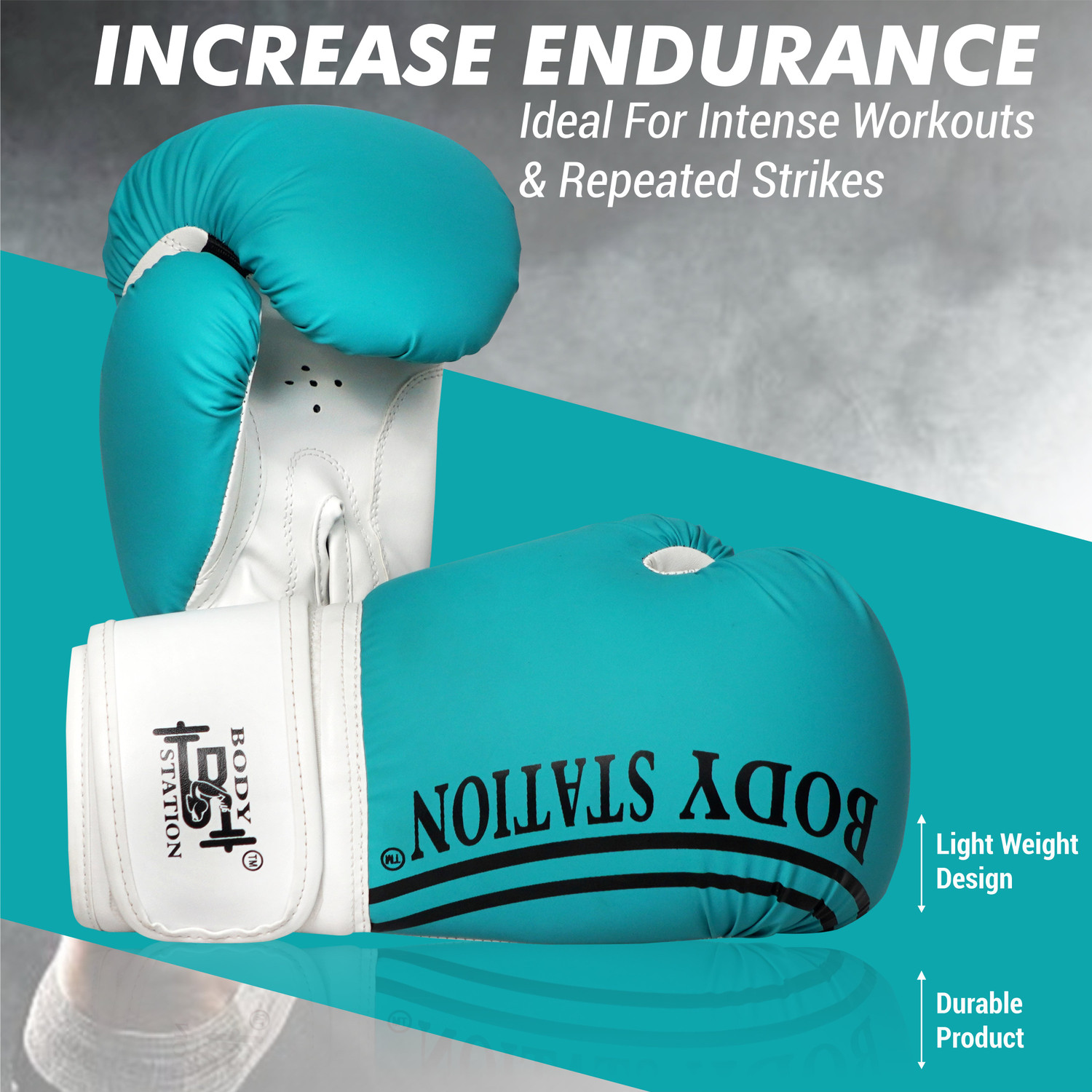 Image of Bodystation Faux Leather Training Gloves Boxing Gloves