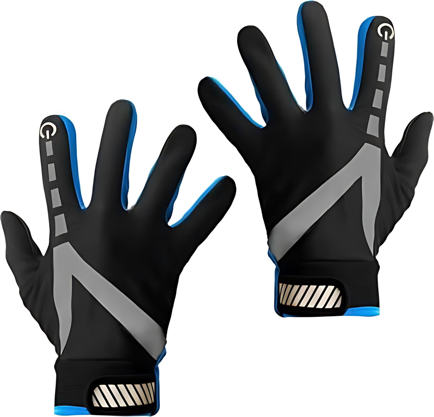 Image of WBD All Session Riding Glove Men Mobile Screen Touchable for Motorcycle Bike Cycling Riding Gloves (Blue)
