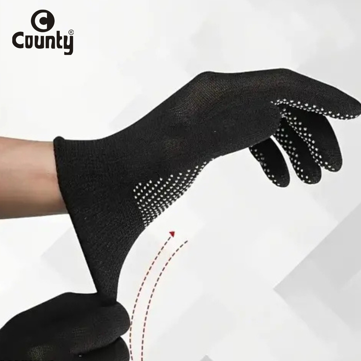 Image of County Batting Gloves Tennis Ball Cricket Inner Dotted Batting Gloves Batting Gloves