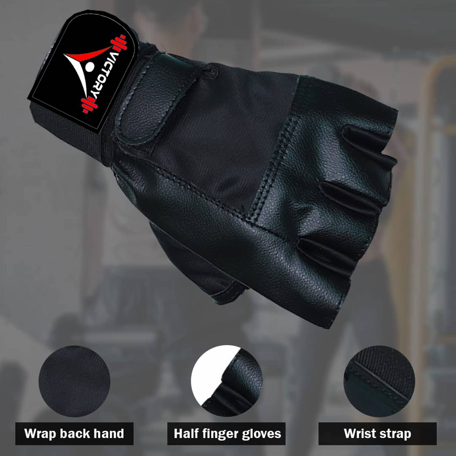 Victory Premium Weight Lifting Gloves - Image 3