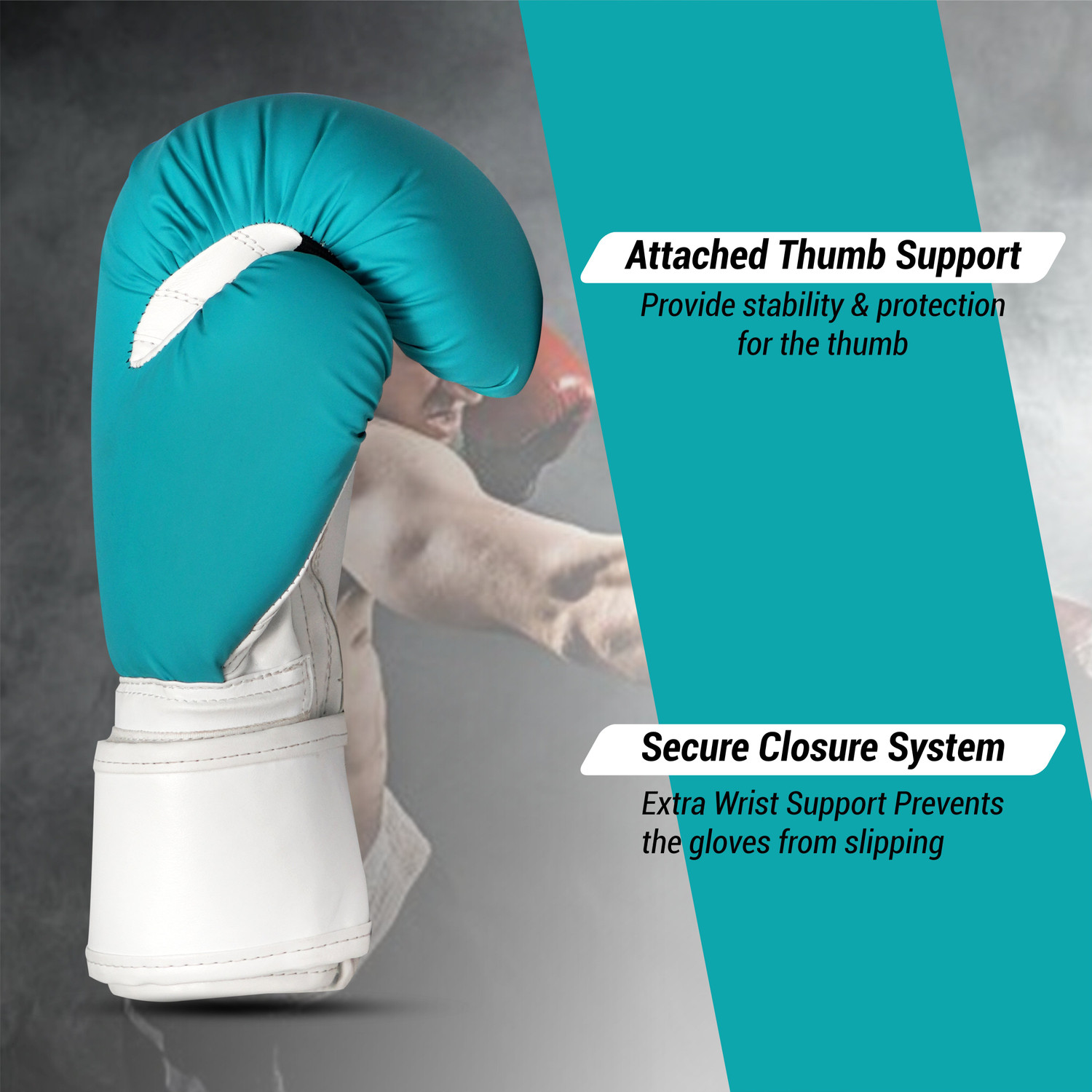 Image of Bodystation Faux Leather Training Gloves Boxing Gloves