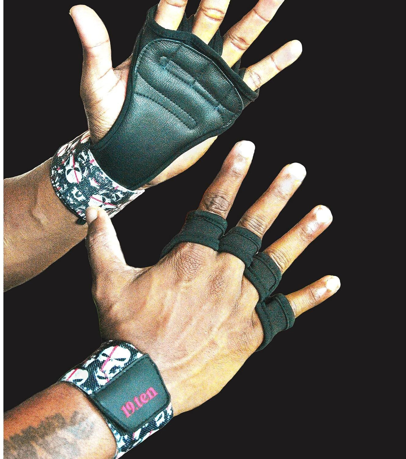 Image of 19.ten Grippy Unisex Palm Protector Gym Exercise Fitness Weight Lifting Training Gloves Gym & Fitness Gloves