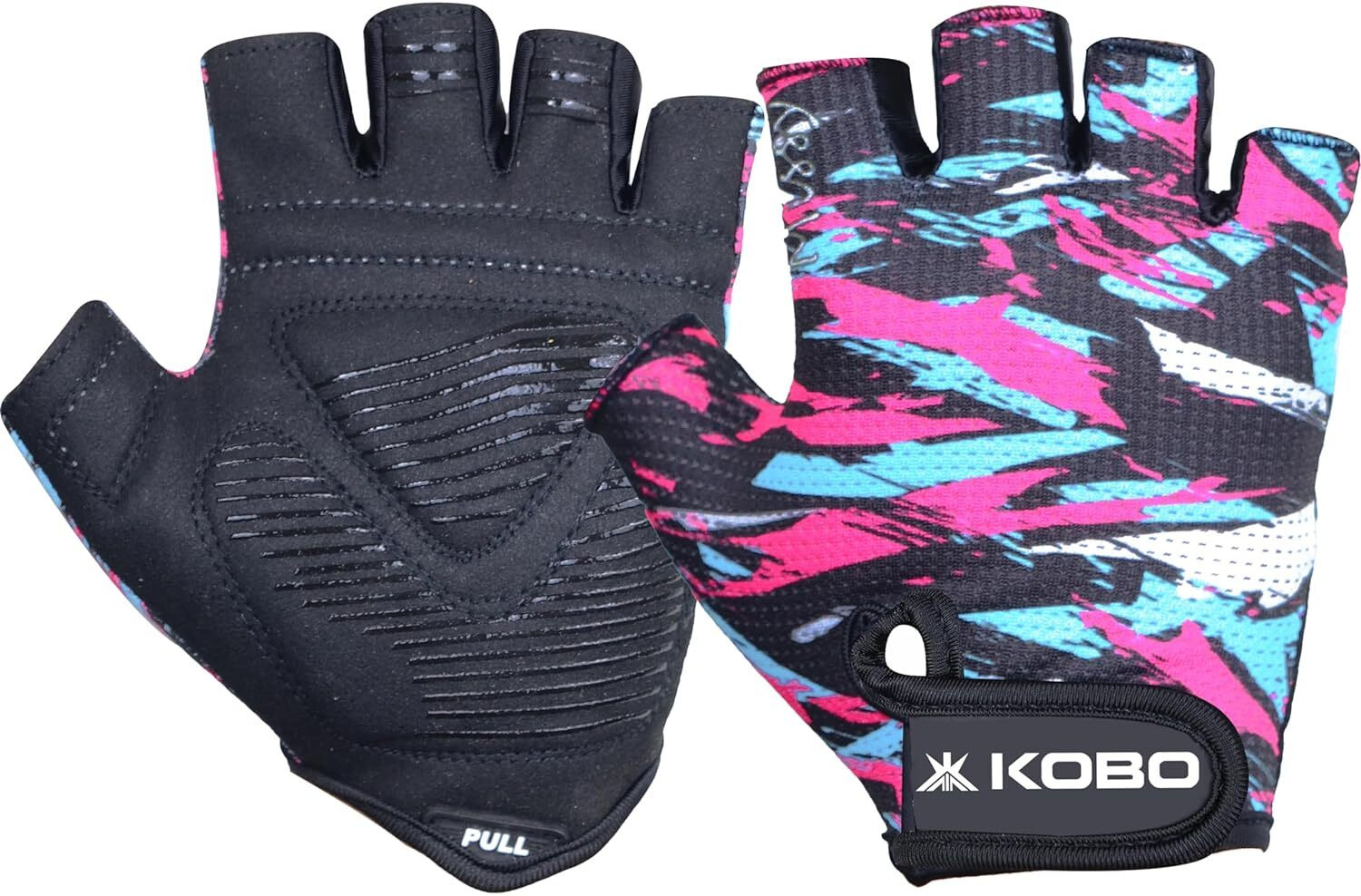Image of KOBO Gym Gloves WTG-70 for Men and Women Weightlifting, Fitness Training and Workout Gym & Fitness Gloves