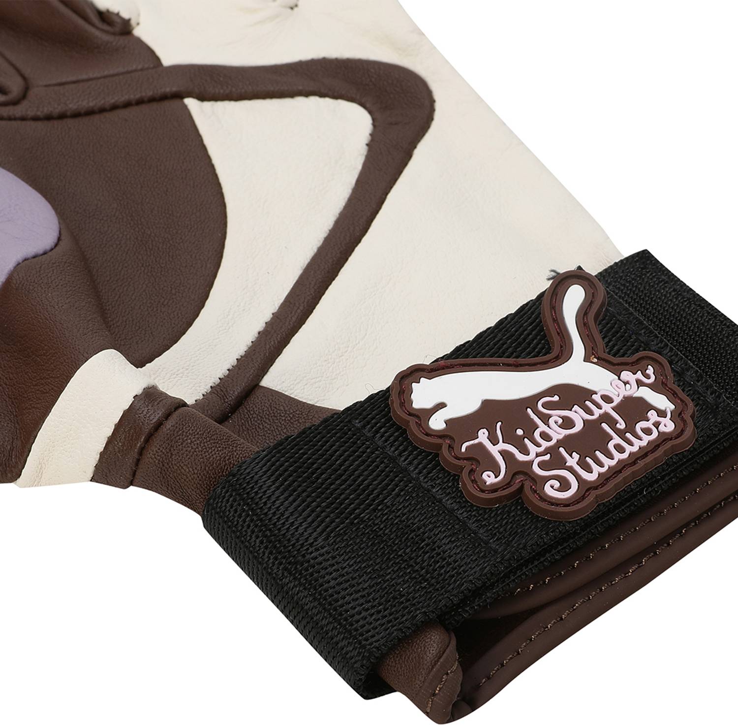 PUMA x KIDSUPER Inner Gloves Brown - Image 4