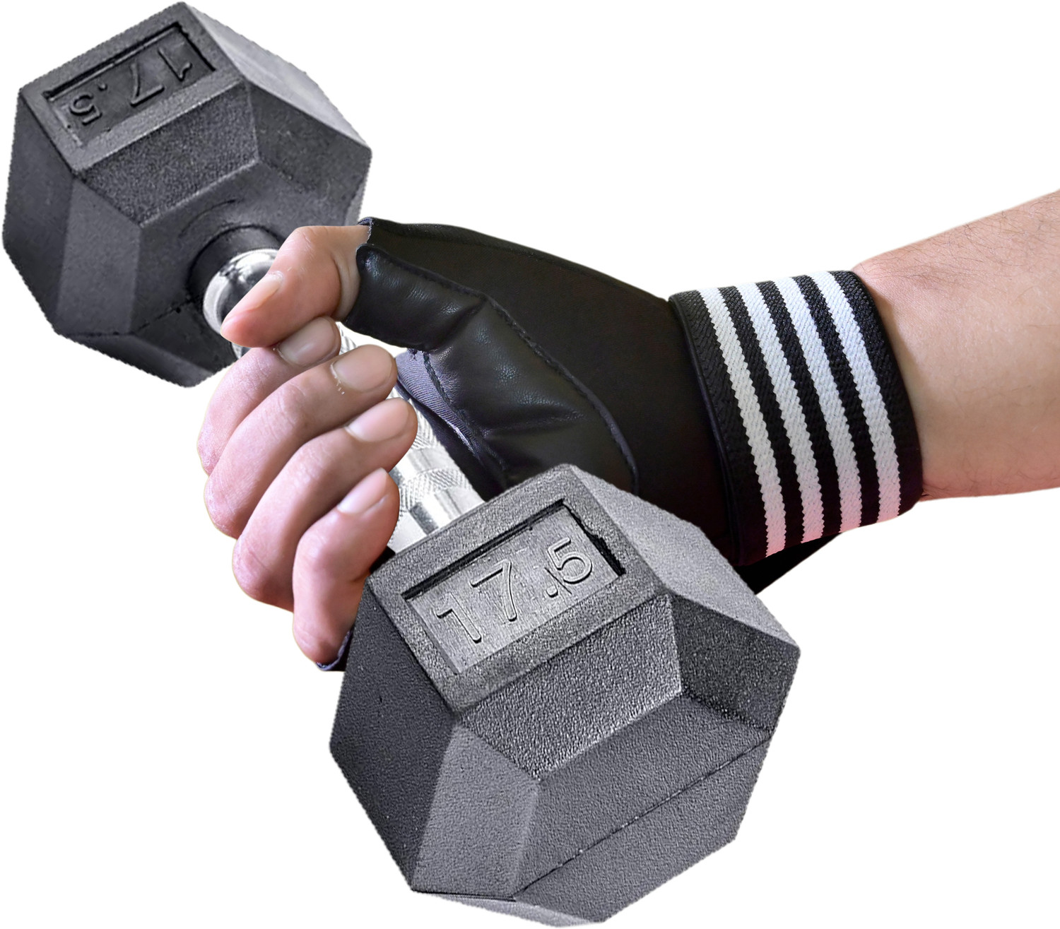 Image of LITE FEEL Gym Glove, Sport glove, Riding Glove, Hand Glove Gym & Fitness Gloves (White)
