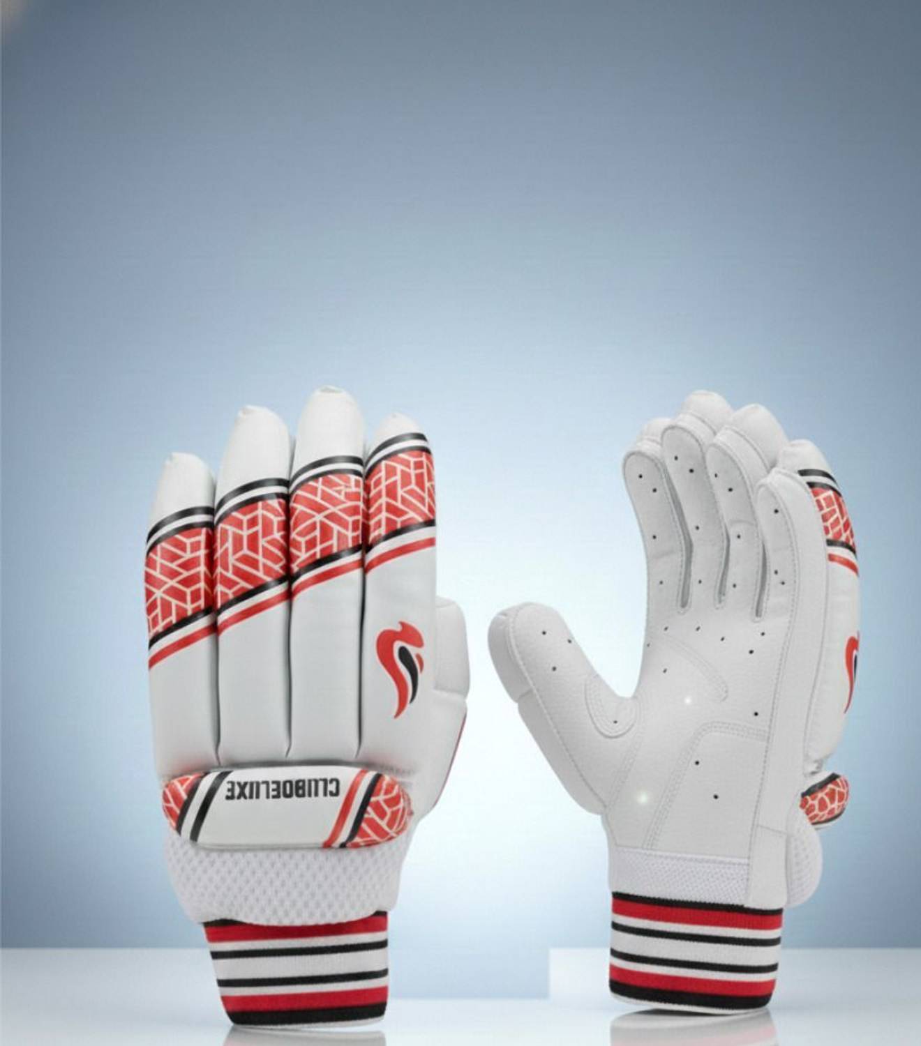 GJSHOP Cricket Batting Gloves, Adult Size, Right-Handed, Premium