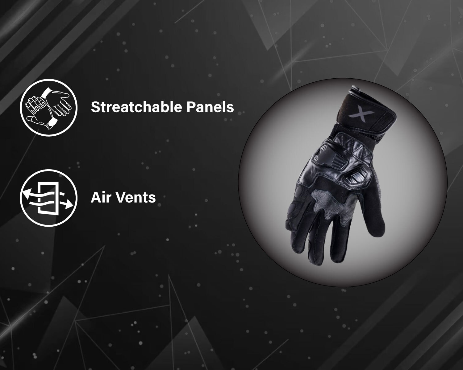Image of Axor Gator Riding Gloves