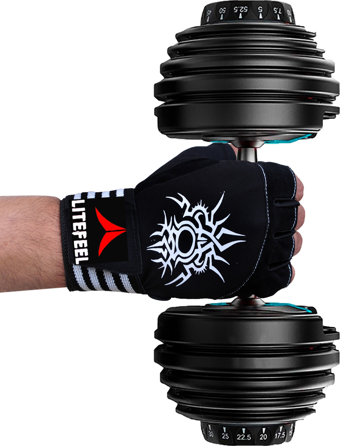 Image of LITE FEEL Gym Glove, Sport glove, Riding Glove, Hand Glove Gym & Fitness Gloves