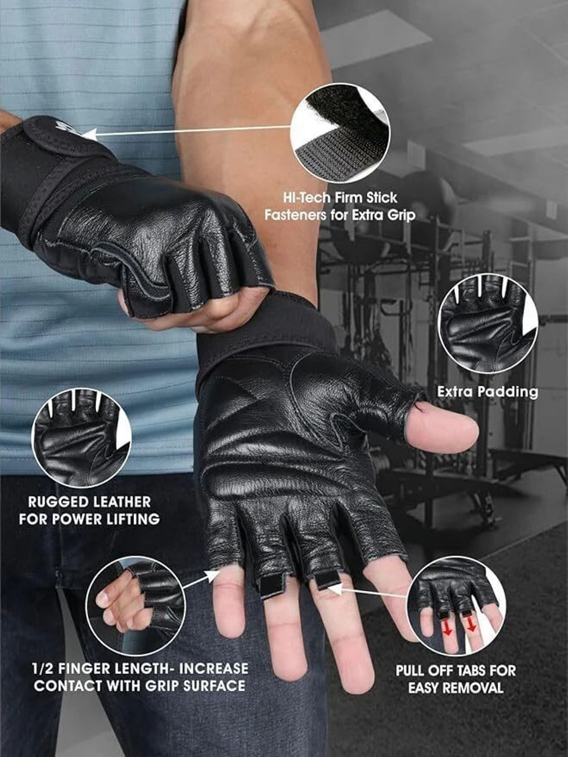 Image of NIVIA Venom Gym & Fitness Gloves