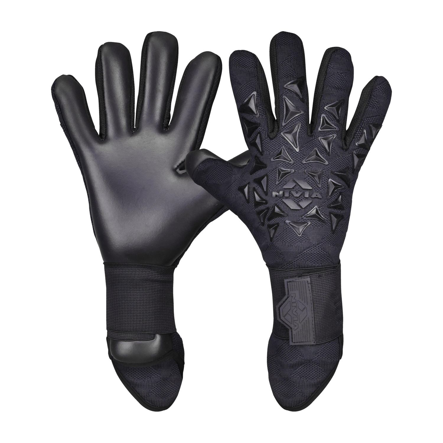 NIVIA ASHTANG Goalkeeping Gloves Black - Image 1
