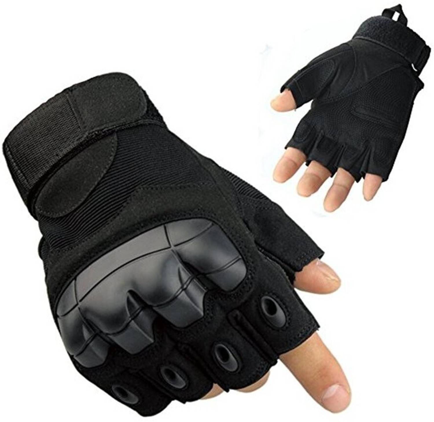 GymWar Half Finger Tactical Gloves - Image 4
