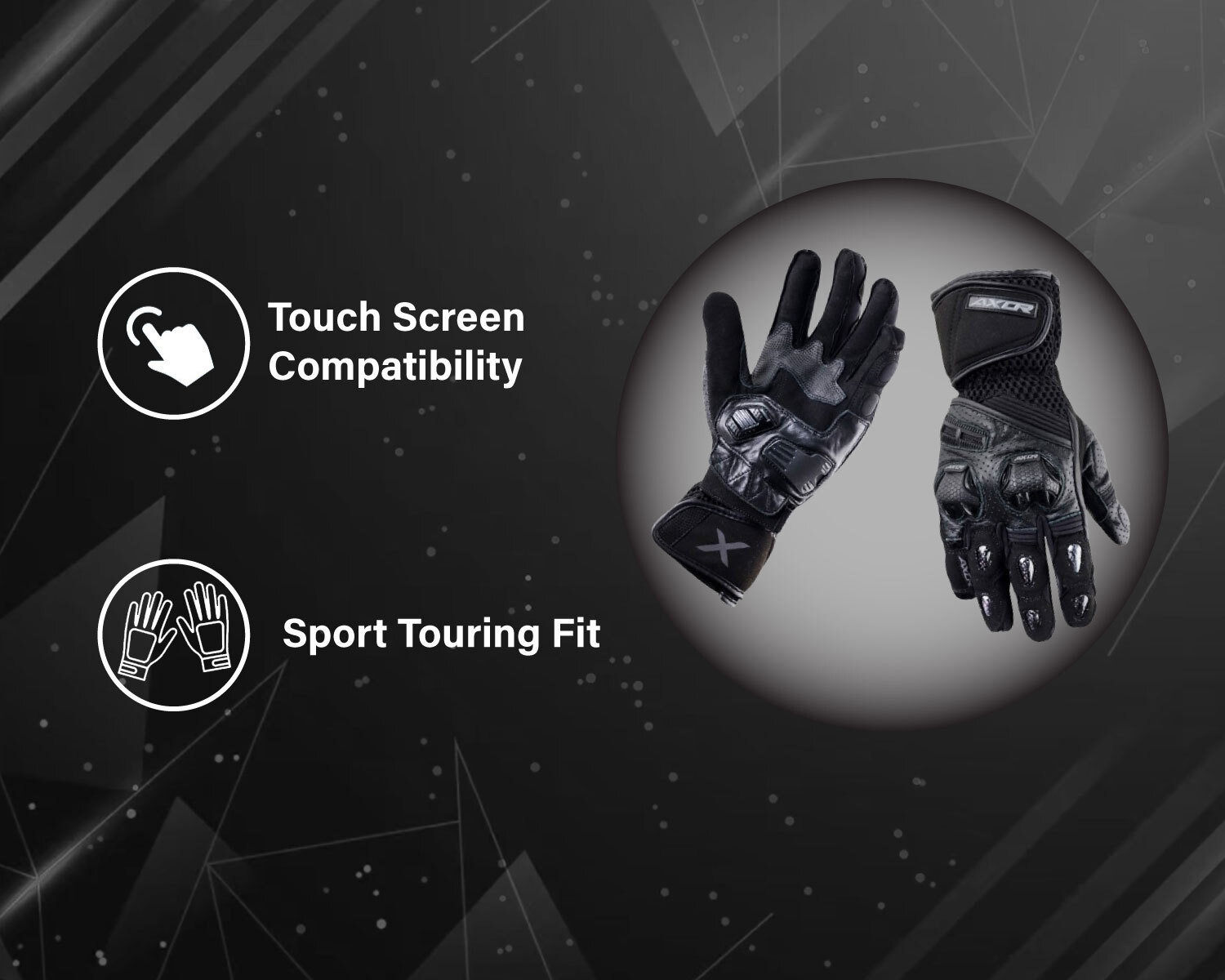 Image of Axor Gator Riding Gloves