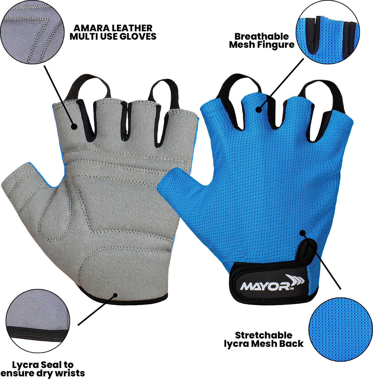 Image of MAYOR Jupiter Gym Gloves Gym & Fitness Gloves