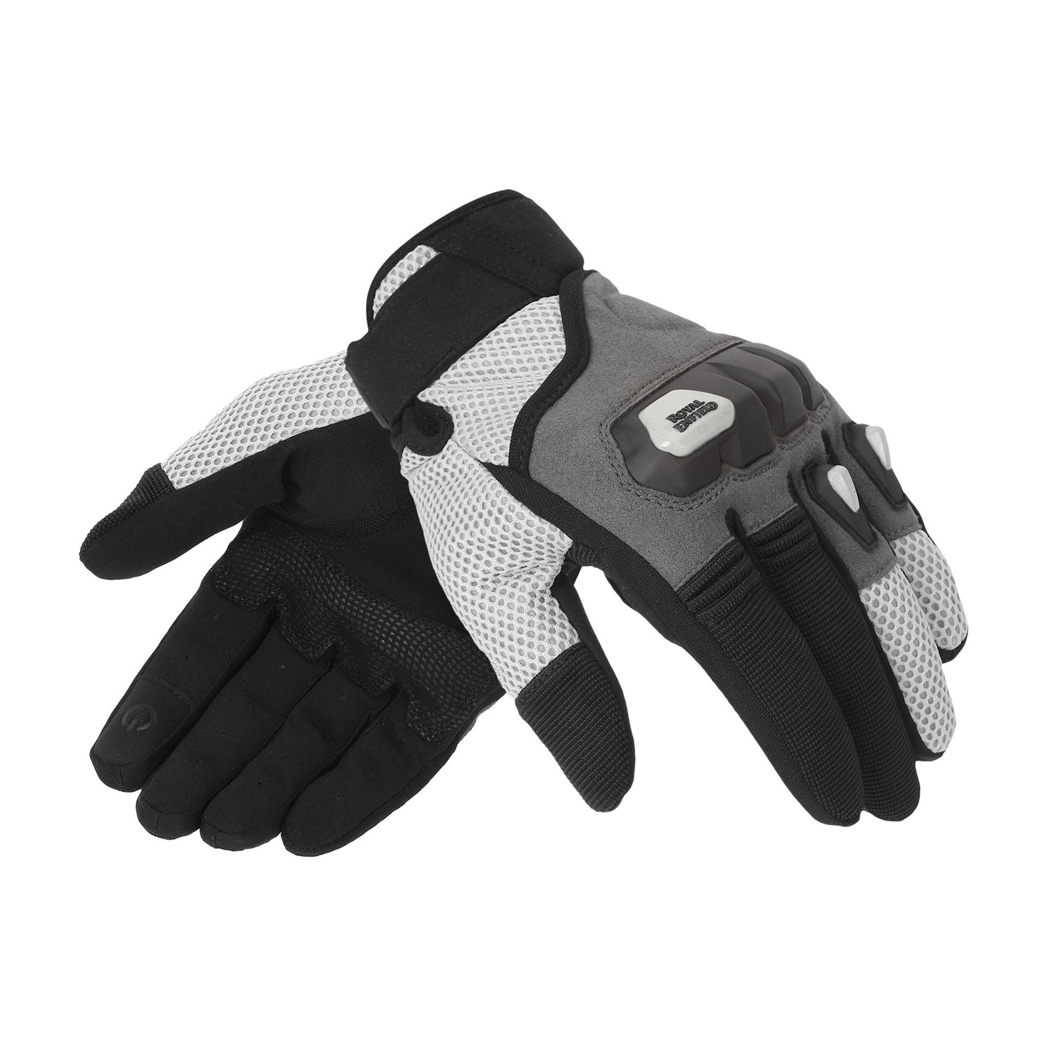 Image of Royal Enfield Rambler V3 Bike Riding Gloves | TPR Knuckle Protection & Abrasion Resistance Riding Gloves