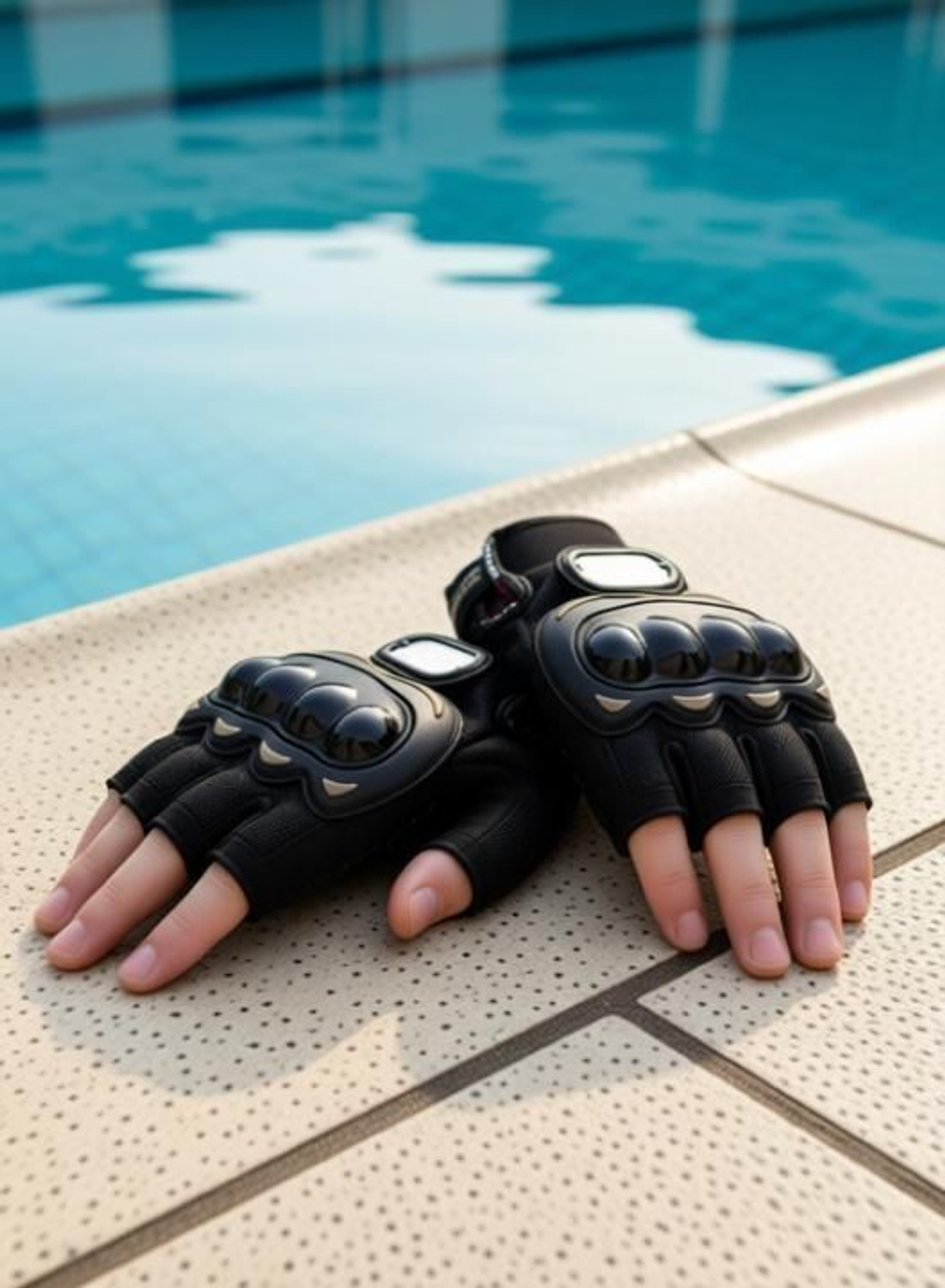Image of BAD OWL BREATHABLE FABRIC FOR RIDERS,BIKERS Riding Gloves