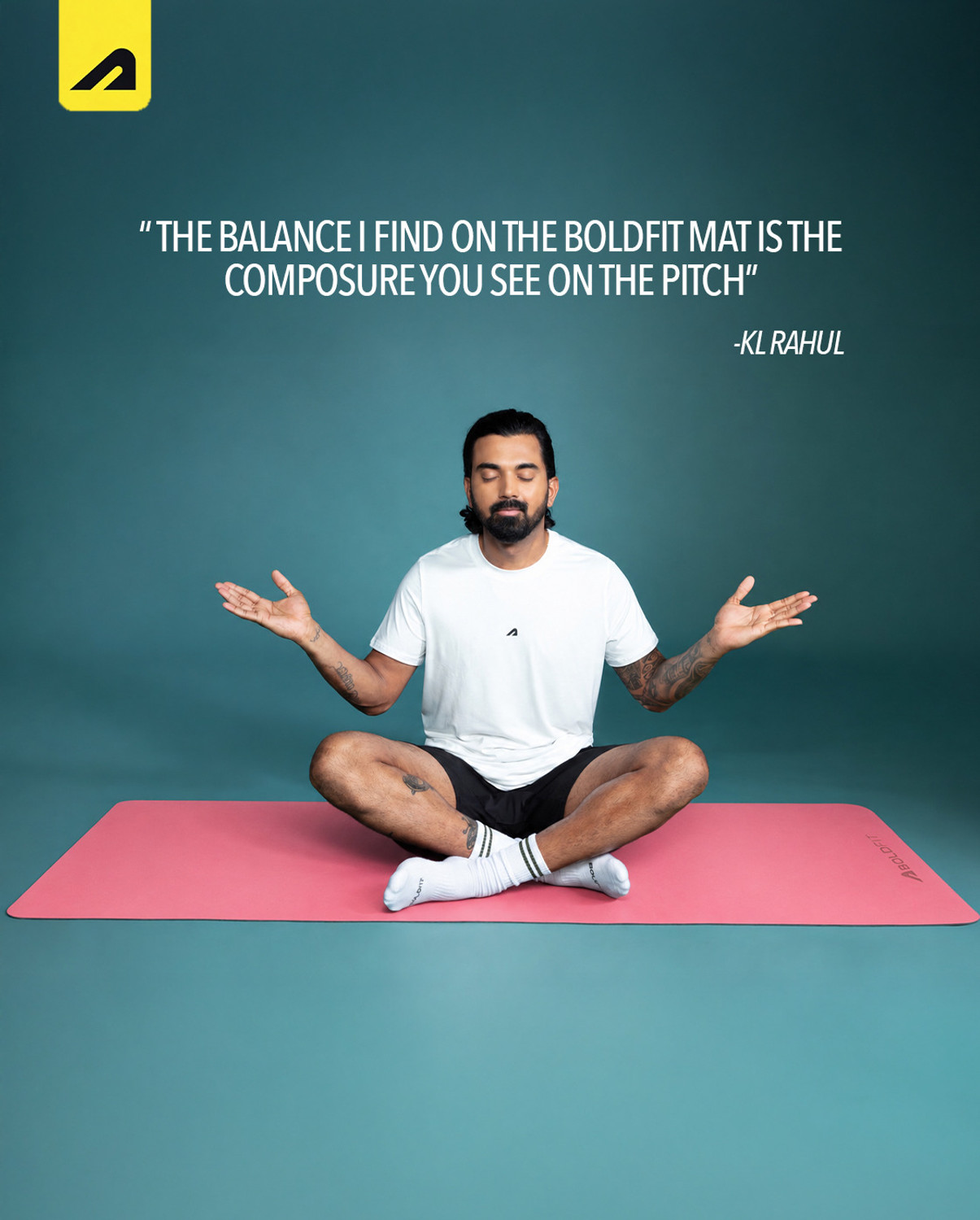 Image of BOLDFIT FK-BYM06 Super Foam YogaMat with Strap - 6mm Anti-Slip Exercise Mat for Unisex 6 mm Yoga Mat