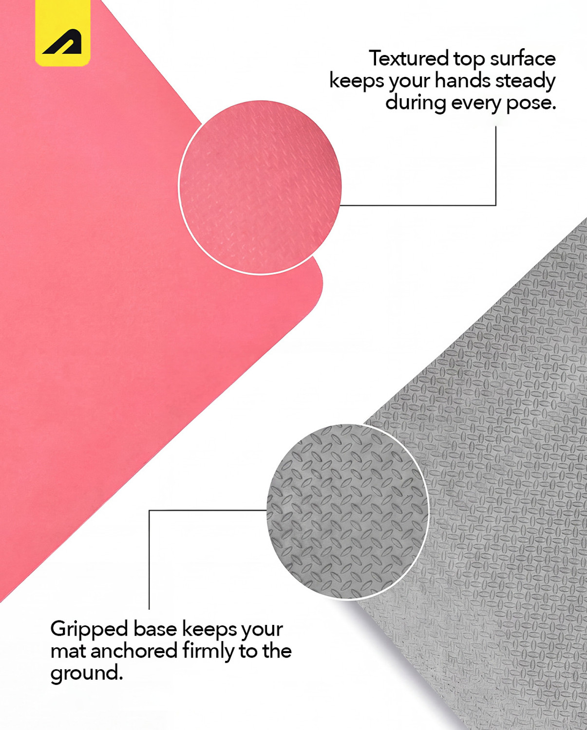 Image of BOLDFIT FK-BYM06 Super Foam YogaMat with Strap - 6mm Anti-Slip Exercise Mat for Unisex 6 mm Yoga Mat