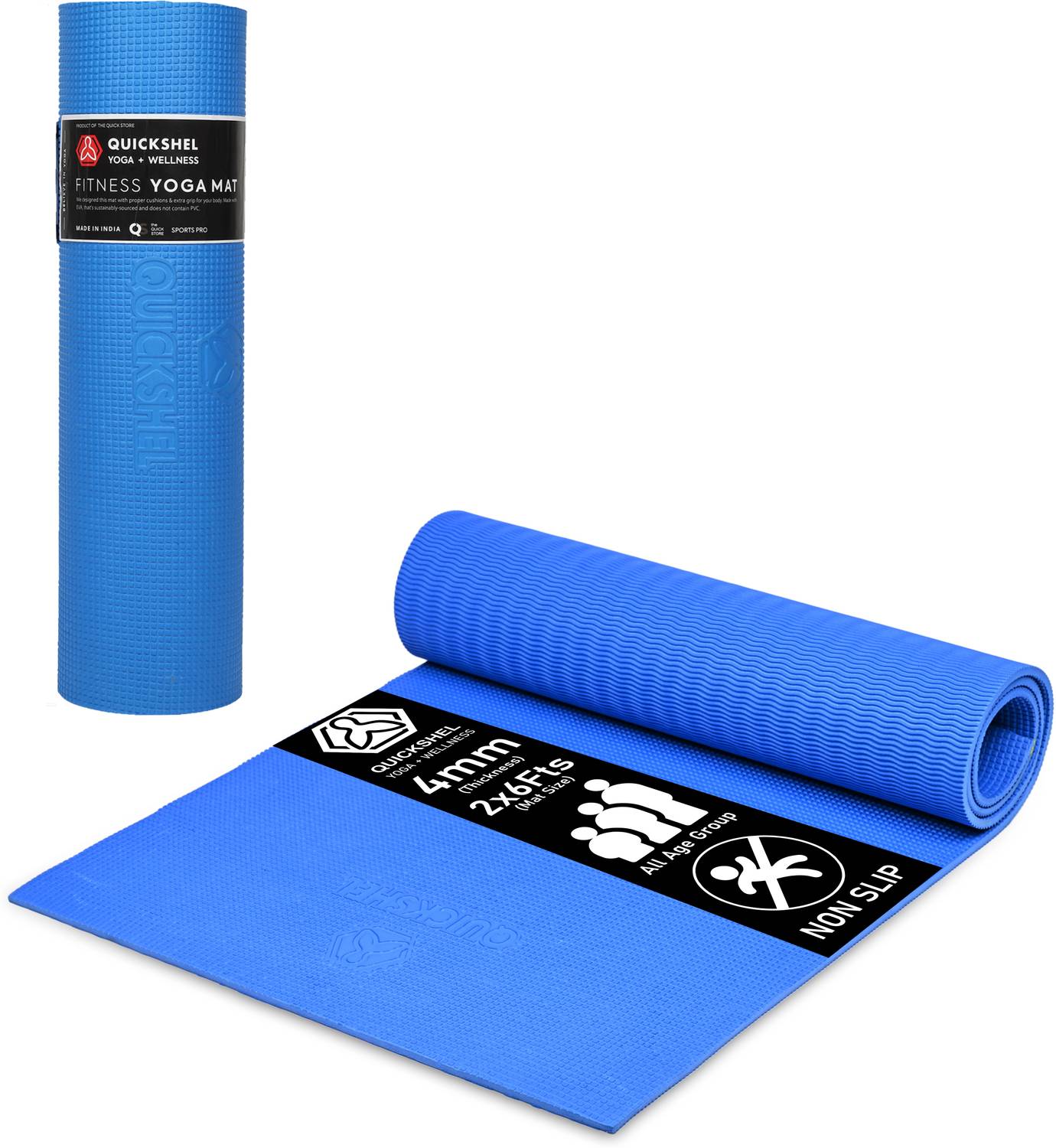 Quick Shel EVA Anti Slip Home Gym Exercise Workout Fitness for Me