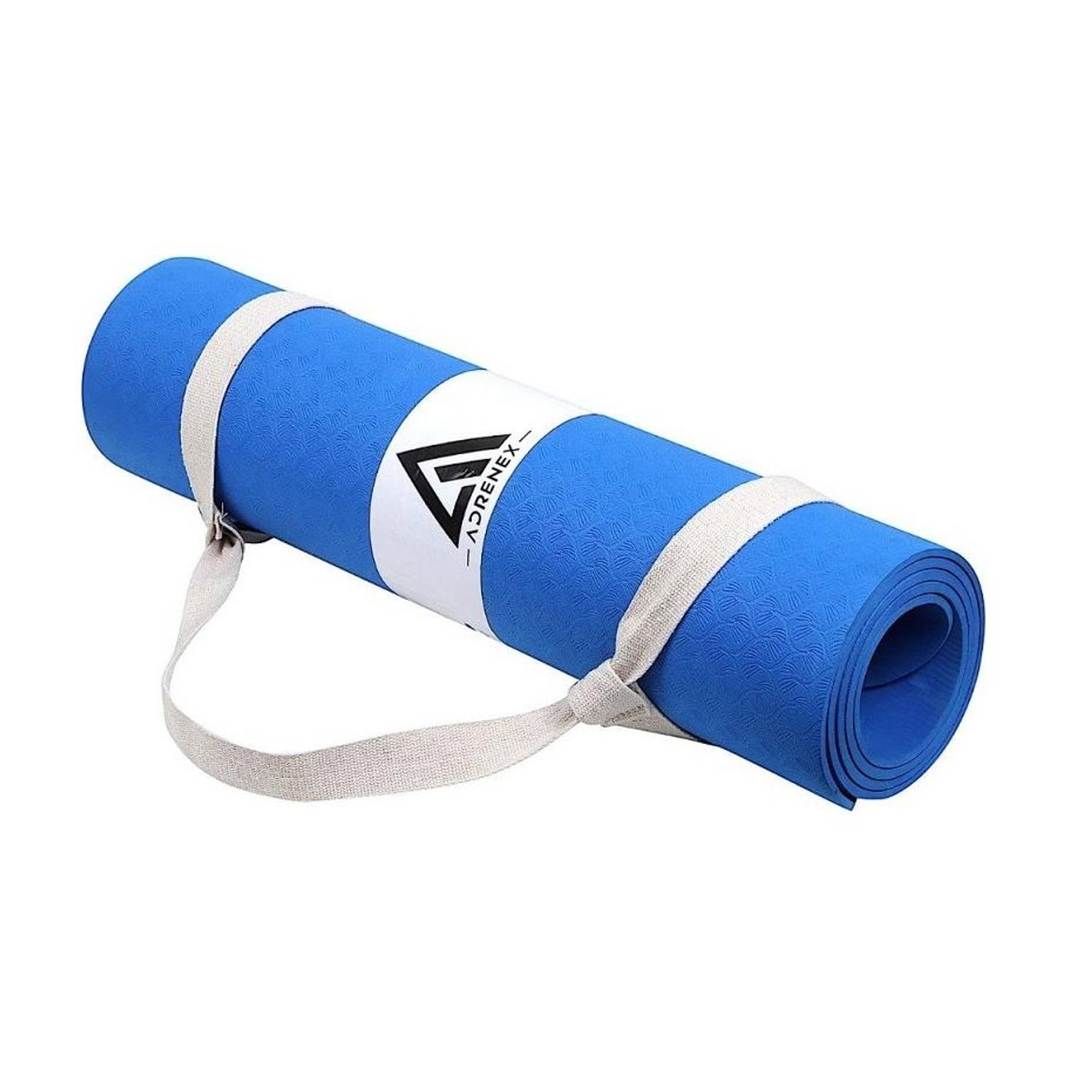 Adrenex t( 6mm Blue ) Blue 6 mm Yoga Mat