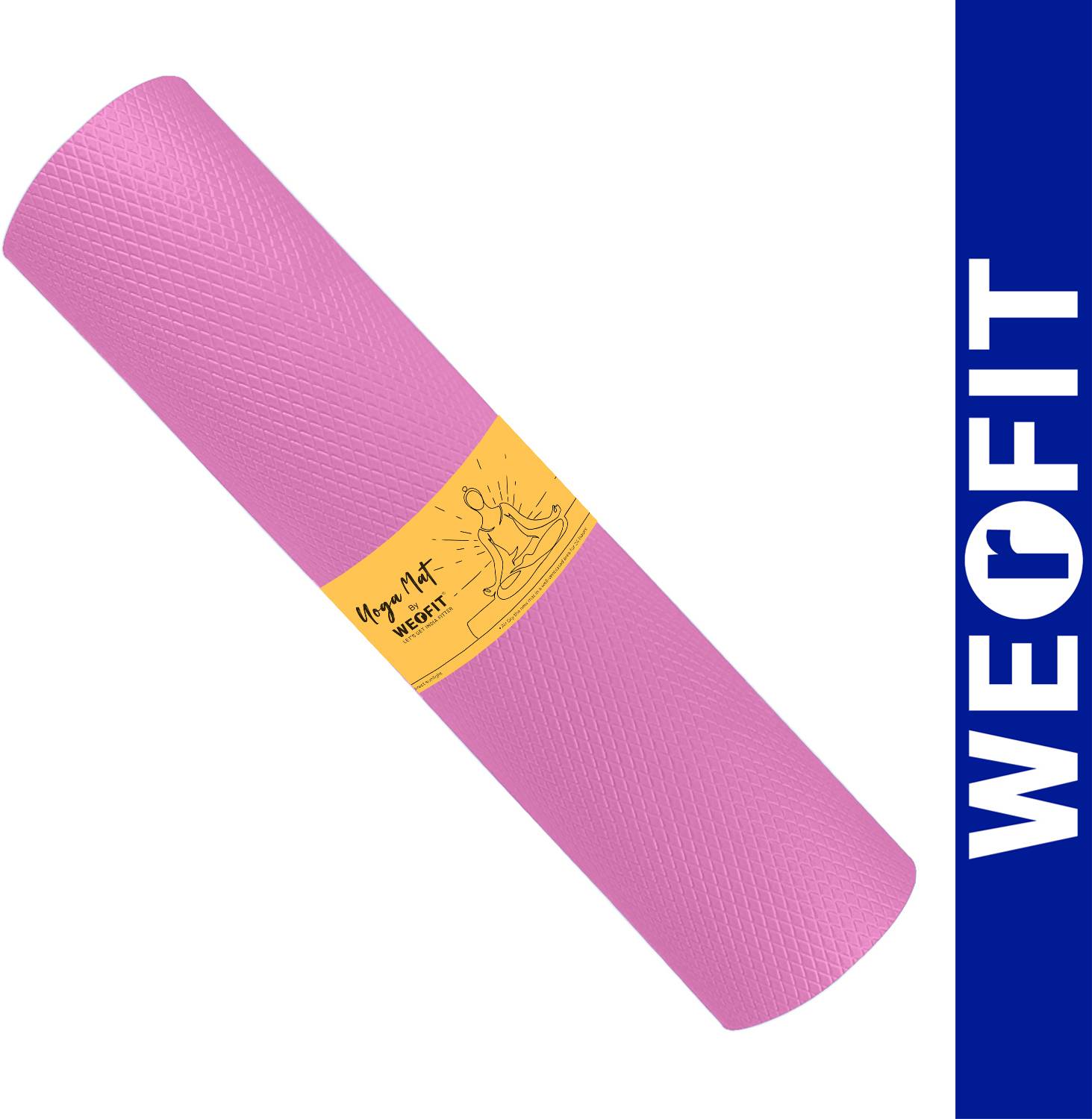 WErFIT Premium EVA Yoga Mat, Anti Skid, Home & Gym workout for Me