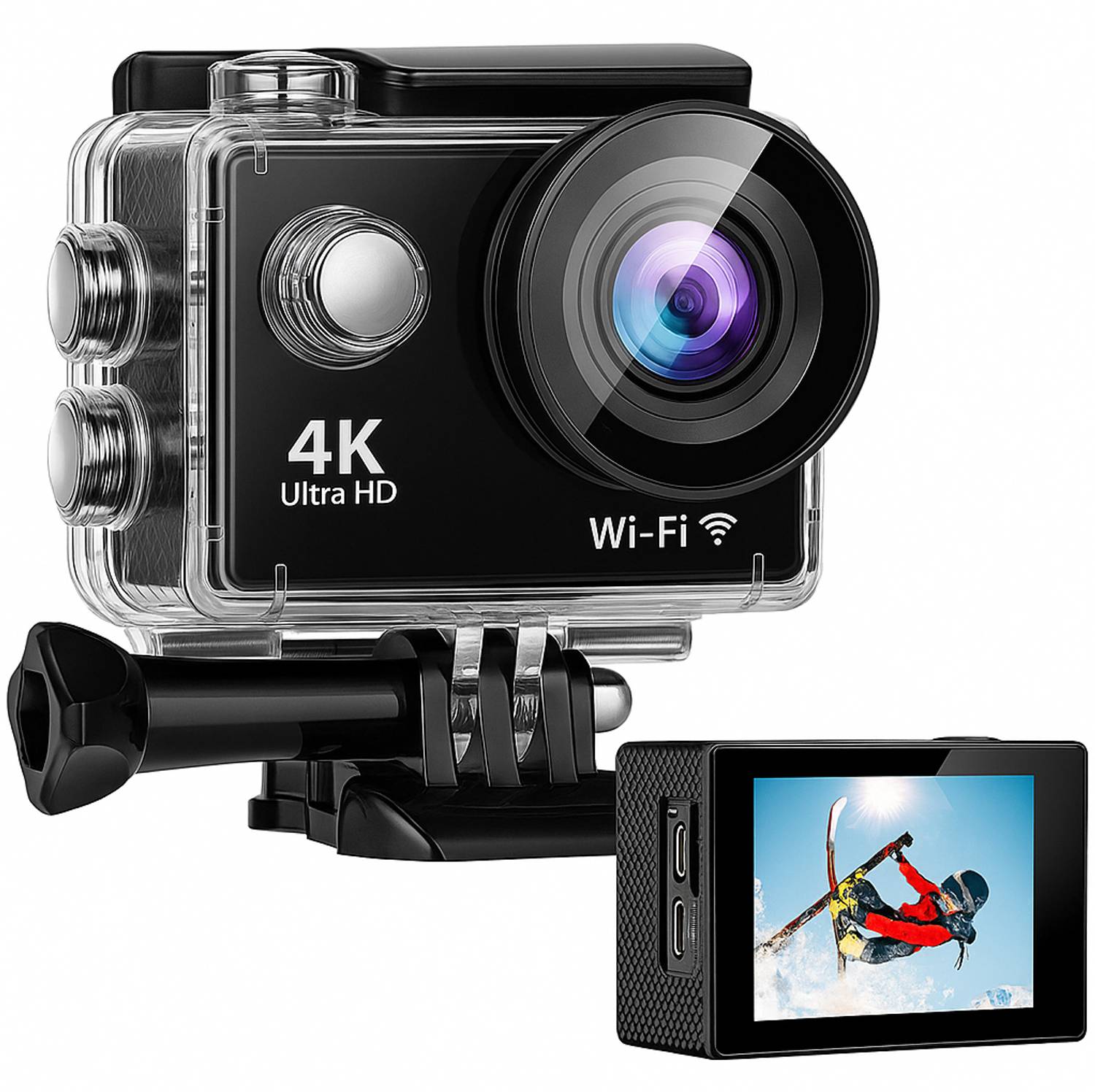 NOX 4k SX1 Action Camera 4k20MP Wifi 30M Waterproof Action Camera Sports DV Camcorder Sports and Action Camera Price in India - Buy NOX 4k SX1 Action Camera 4k20MP Wifi 30M Waterproof Action Camera Sports DV Camcorder Sports and Action Camera online at Flipkart.com