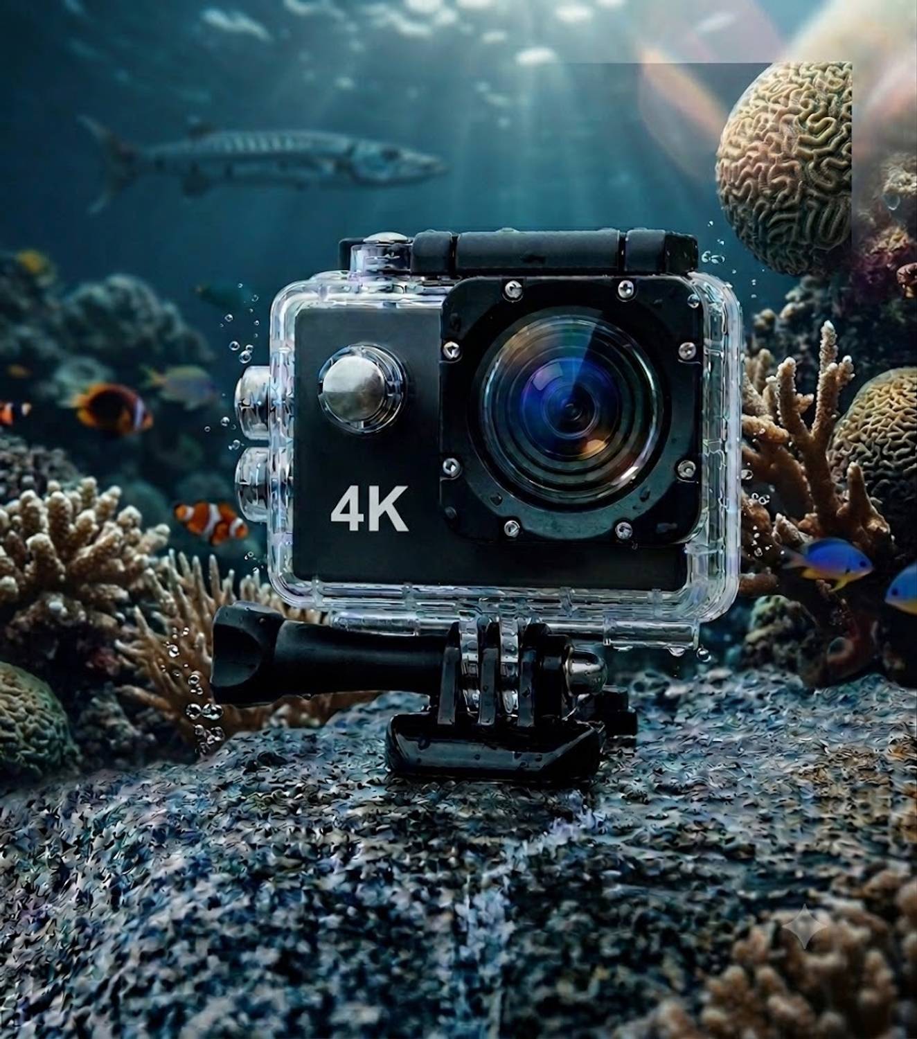 BDCAM PROMAX 4K Waterproof Action Camera - Image 1