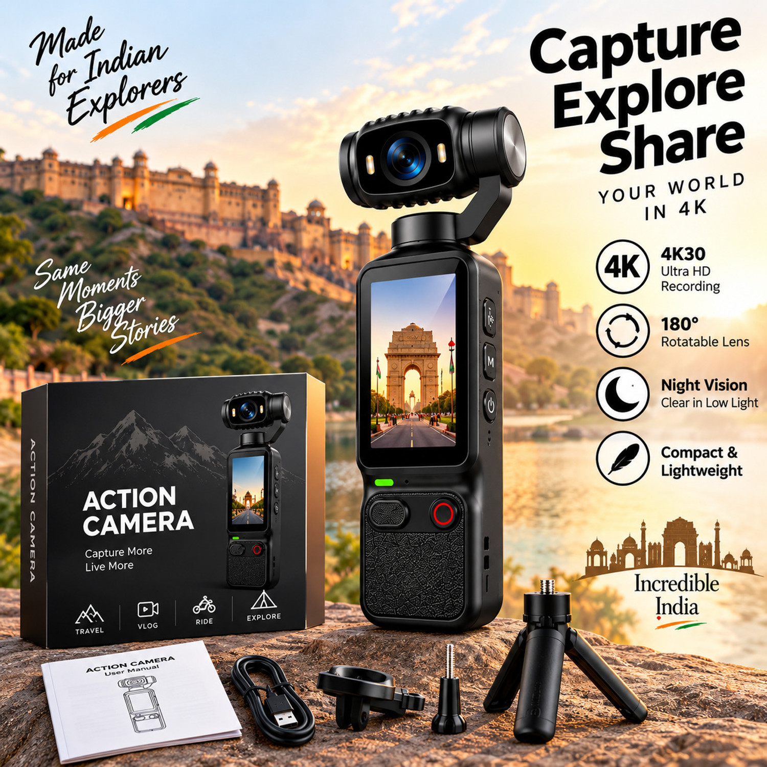 Image of TiMUR 2nd Super Sports and Action Camera