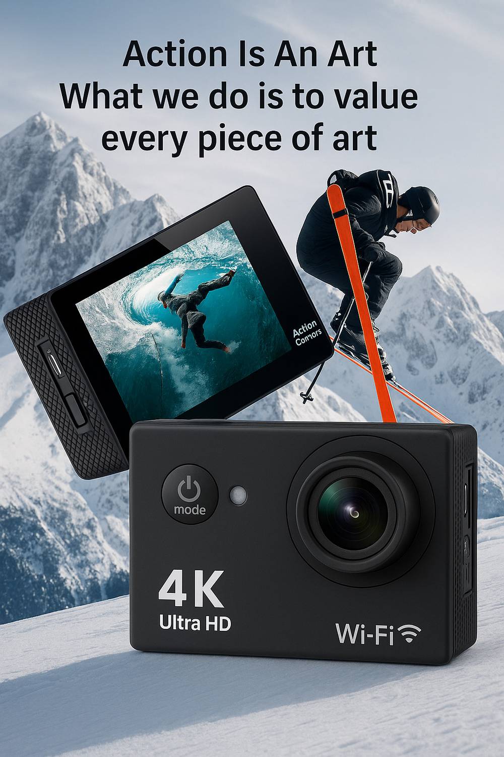 go plus 4k H19 Sports camera Action Camera 4k20MP Wifi 30M Waterproof Action Camera Sports DV Camcorder Sports and Action Camera Price in India - Buy go plus 4k H19 Sports camera Action Camera 4k20MP Wifi 30M Waterproof Action Camera Sports DV Camcorder Sports and Action Camera online at Flipkart.com
