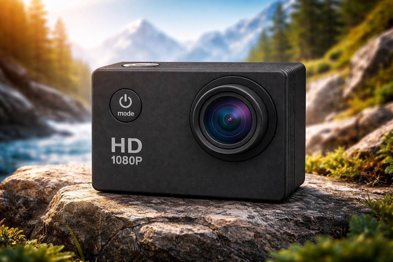 SONTEK Sports Action camera 2K WiFi Sports Camera 12MP with 30M Waterproof Housing | Sports and Action Camera