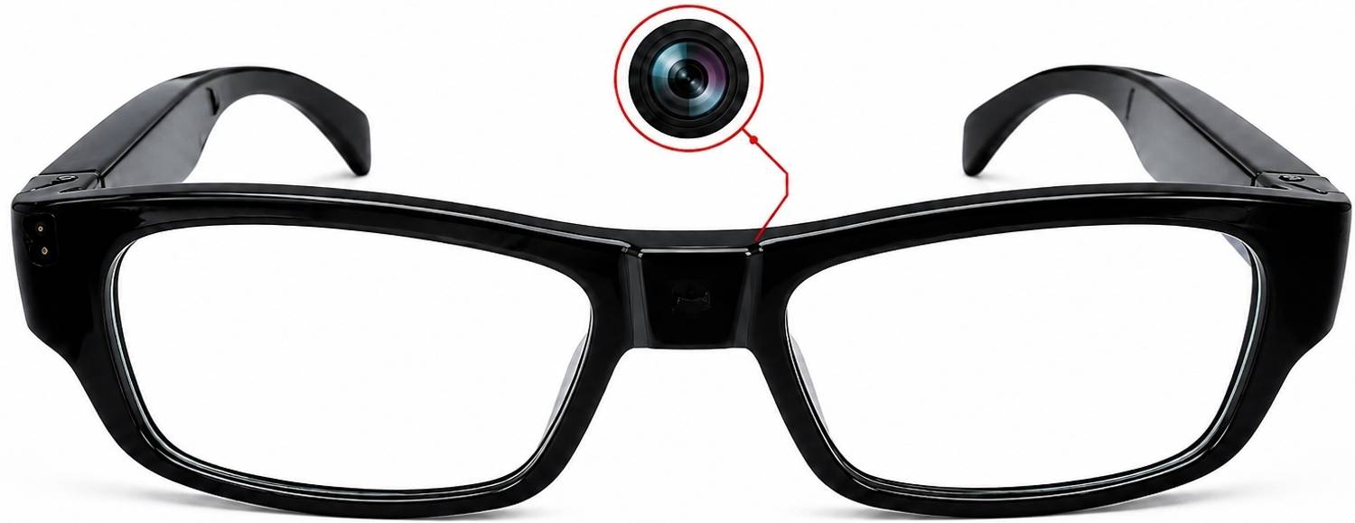 SPYCAMERA 2026 SPY EYEGLASSES Full HD 4K Specs Invisible Lens Complete Hidden Sports and Action Camera