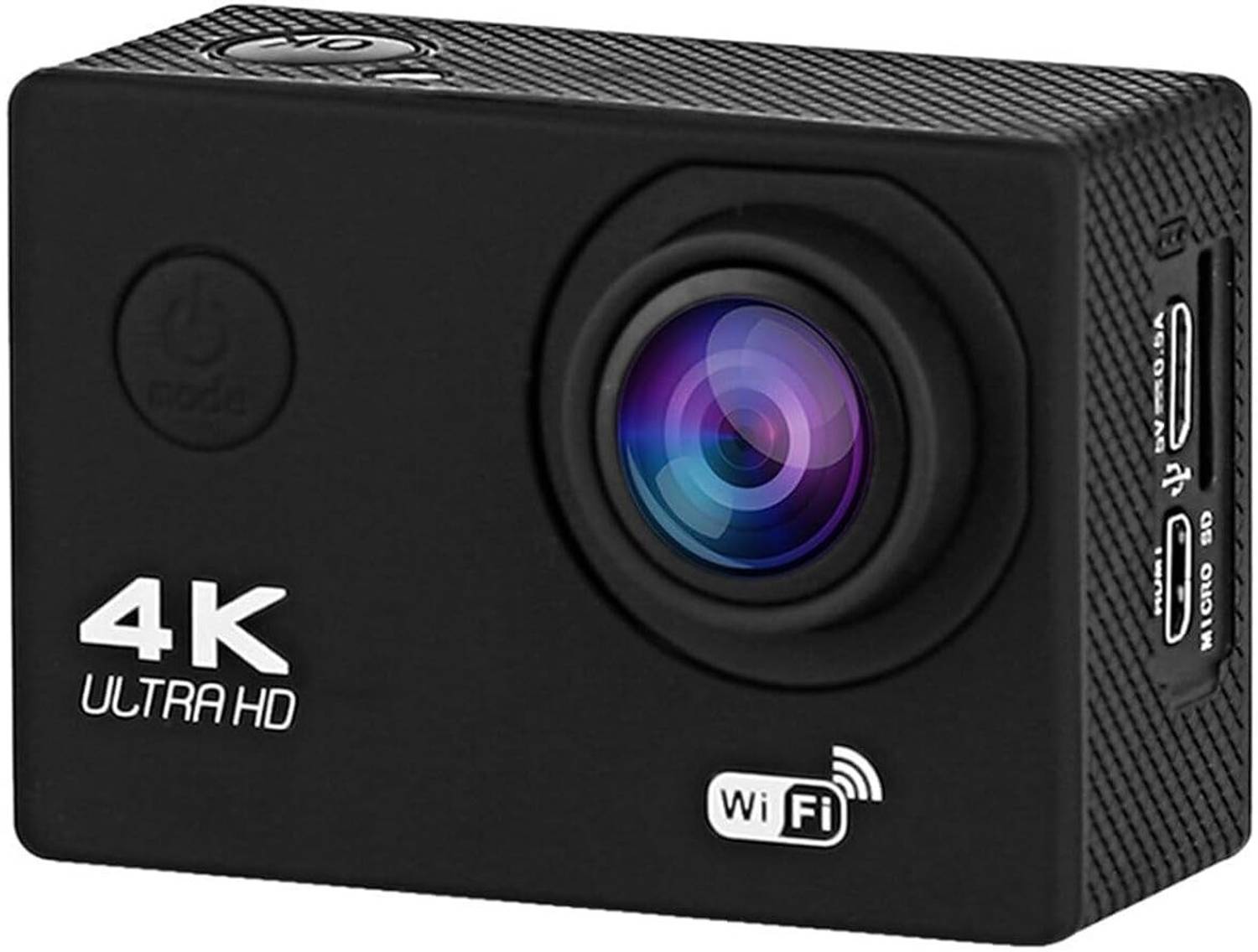 NomadView Action camera 4K 30FPS Sports Action Camera 170° Wide Angle | 30M Waterproof | WiFi Enabled Sports and Action Camera
