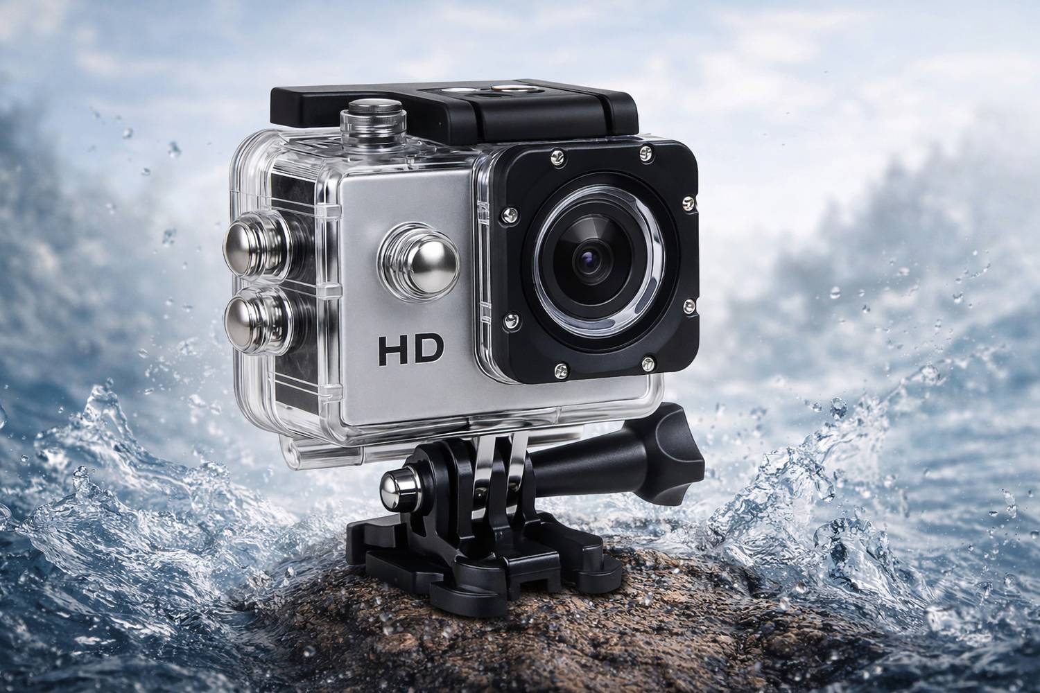 NXPRO Go Pro Action camera | Helmet Mount Action Camera Sports and Action Camera