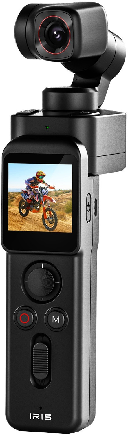 Image of IZI IRIS Pocket 4K , Detachable & Lightweight, Dual Display, Touch & WiFi Sports and Action Camera