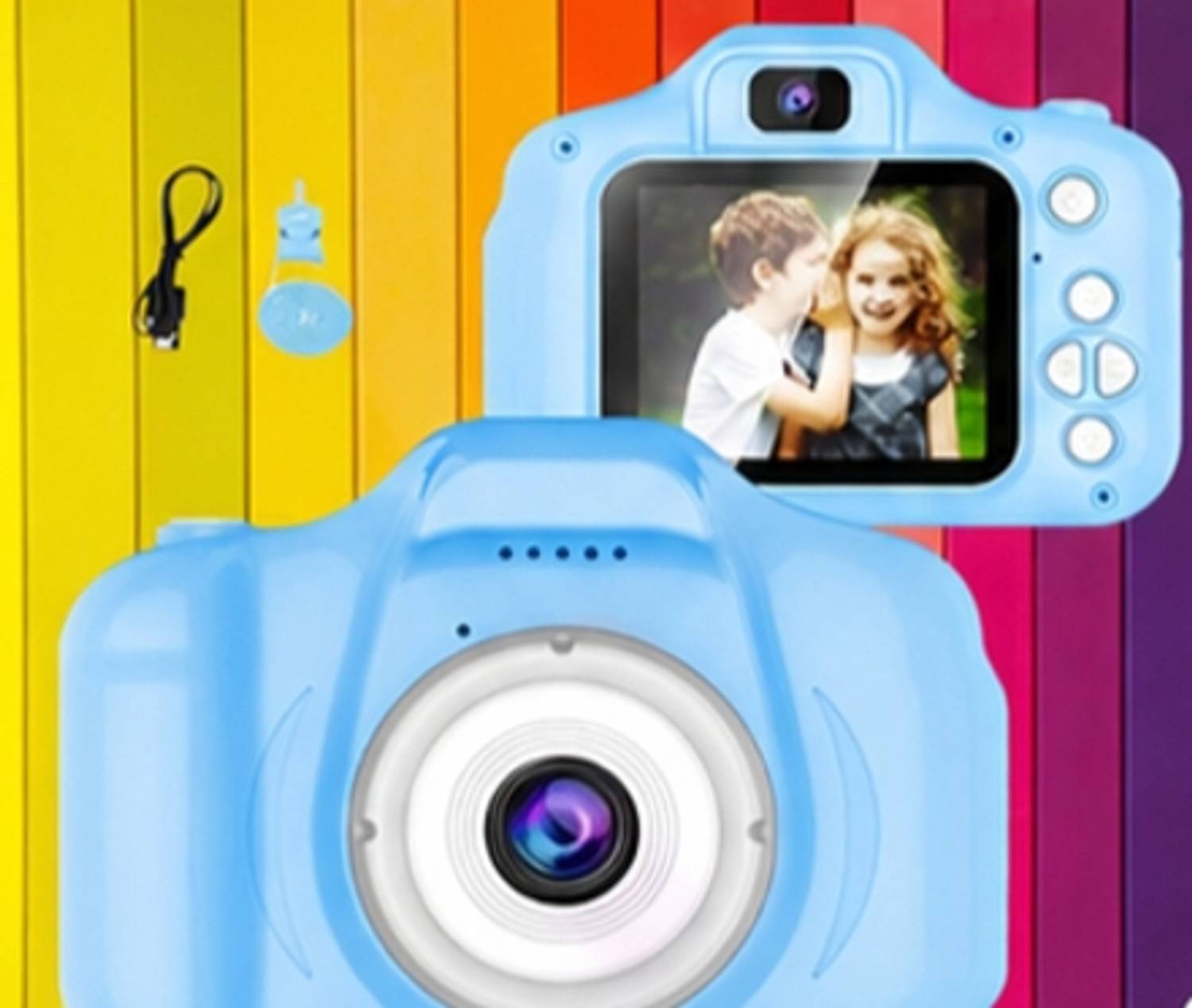 Vinni 2026 Kids Camera for Girls and Boys, 1080P 8X Digital Zoom Camera for Kids Sports and Action Camera