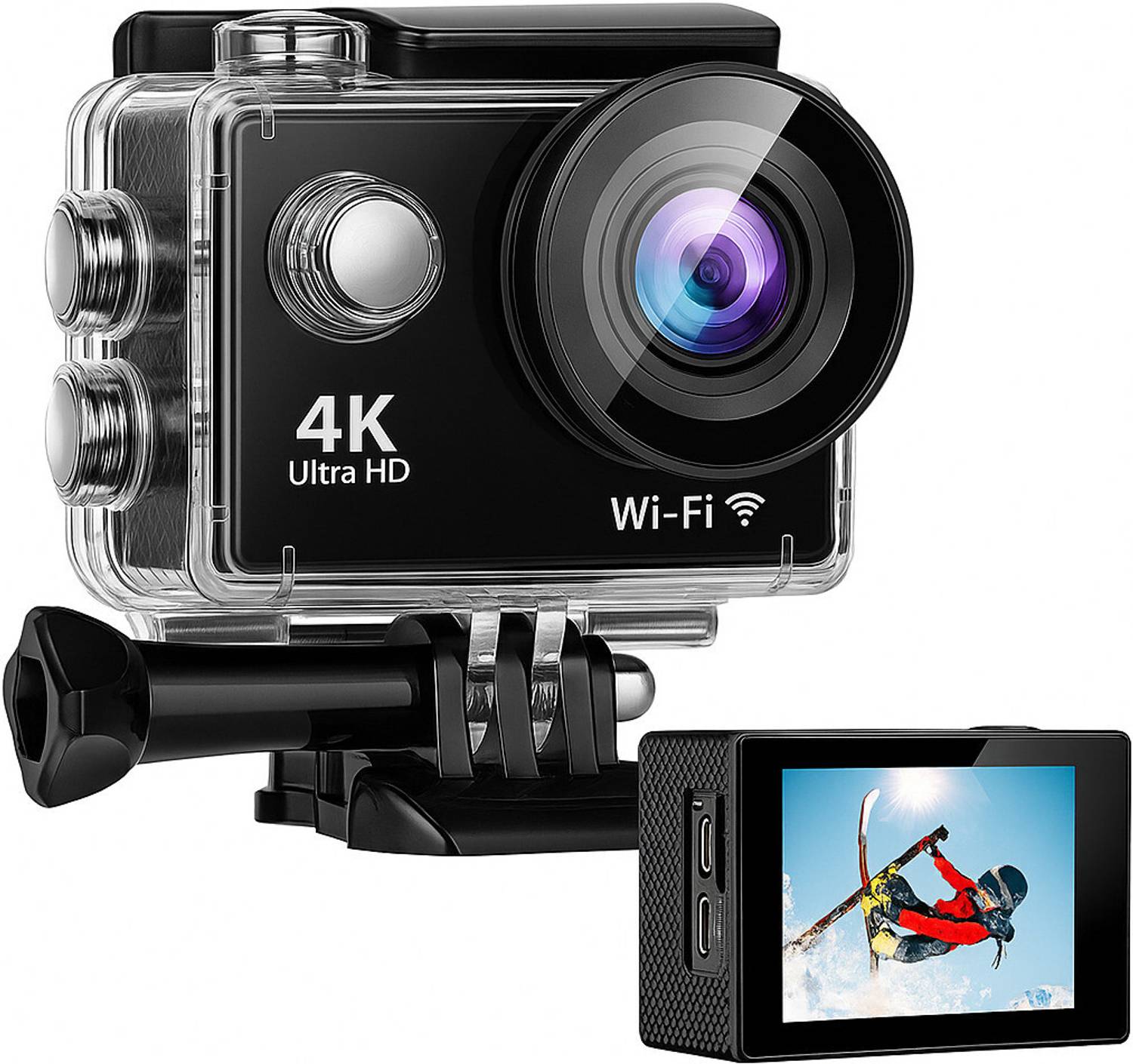 TOTAL 4K H3 Action camera Sports Camera 4k16MP Wifi 30M Waterproof Action Camera Sports DV Camcorder Sports and Action Camera