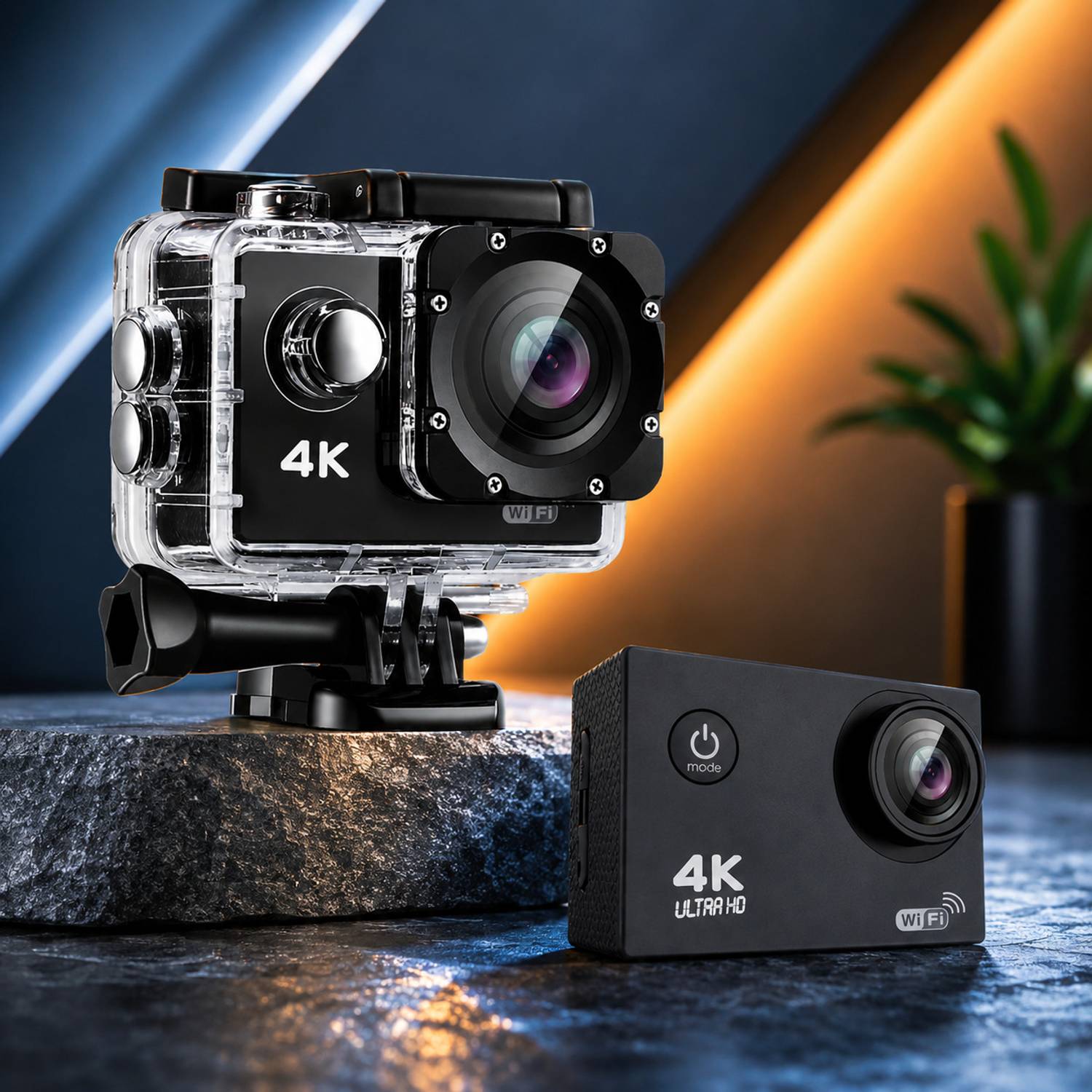 Quanty Professional 4K Professional 4K Video Recording Camera Sports and Action Camera
